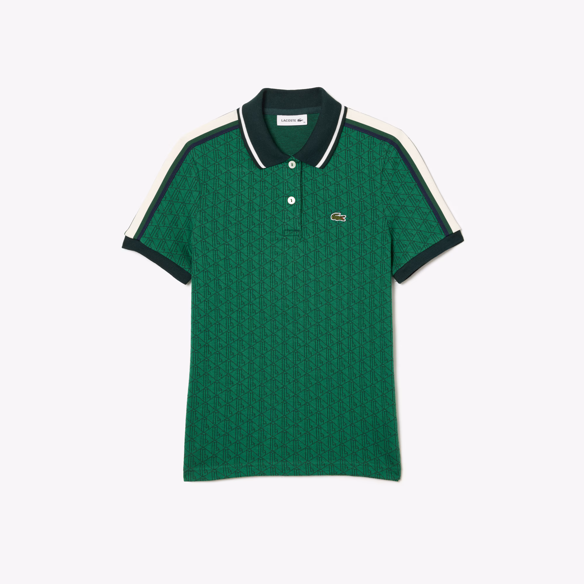 Women's Slim Fit Monogram Polo