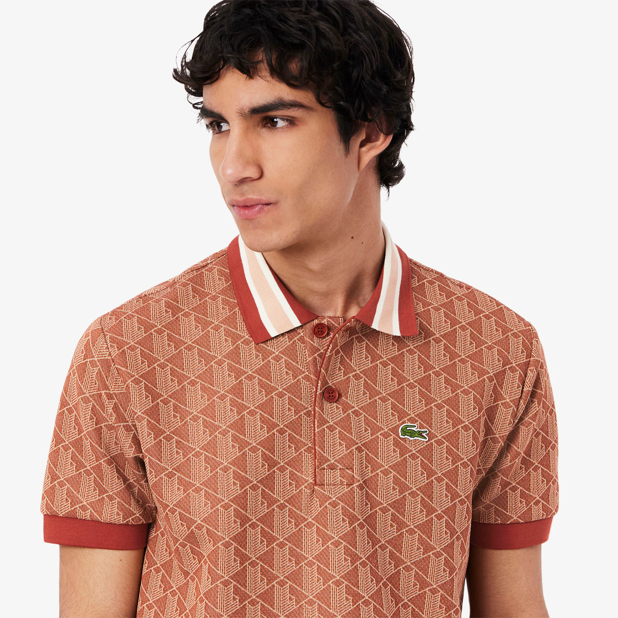 Men's Classic Fit Monogram Polo