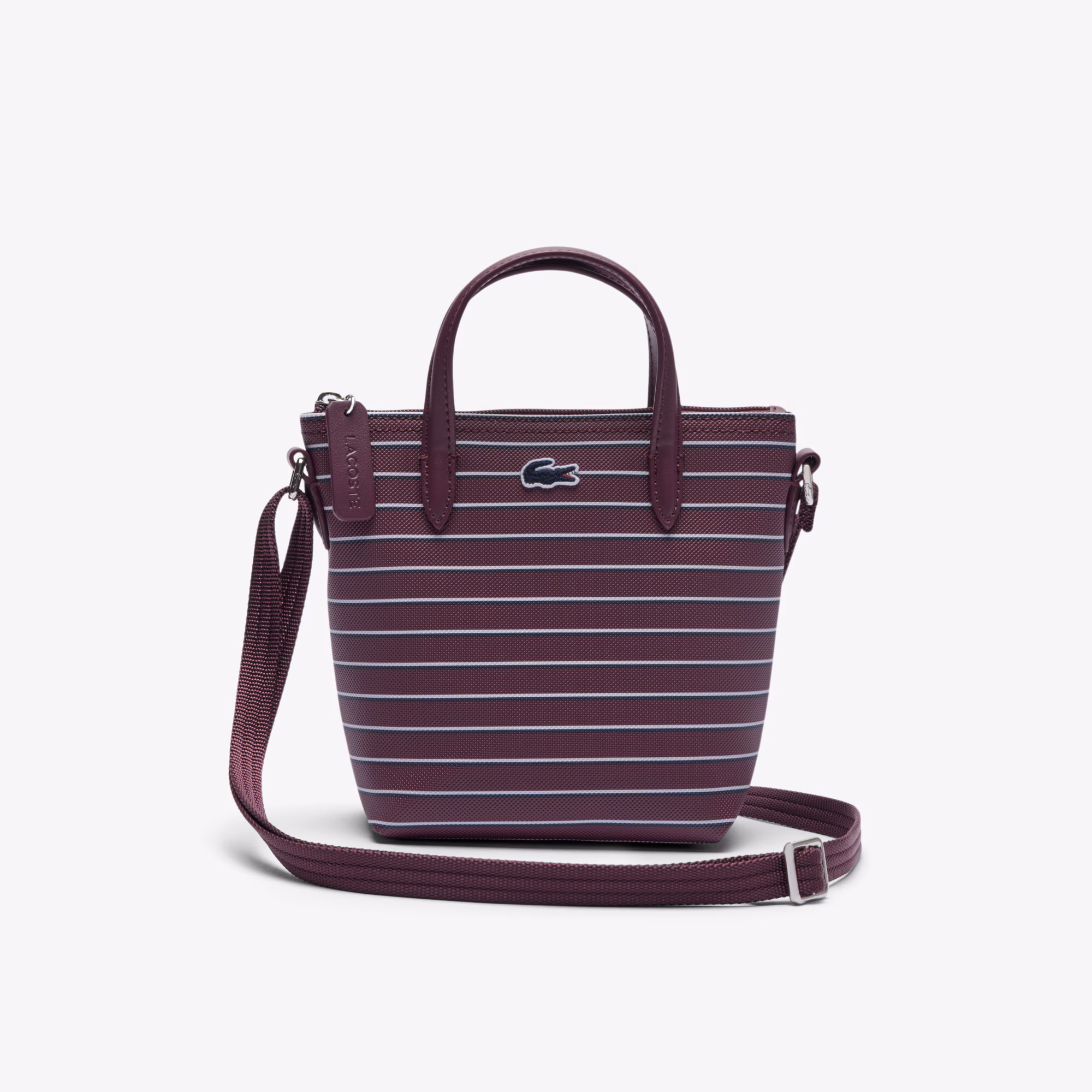 Mini Striped L.12.12 Concept Tote