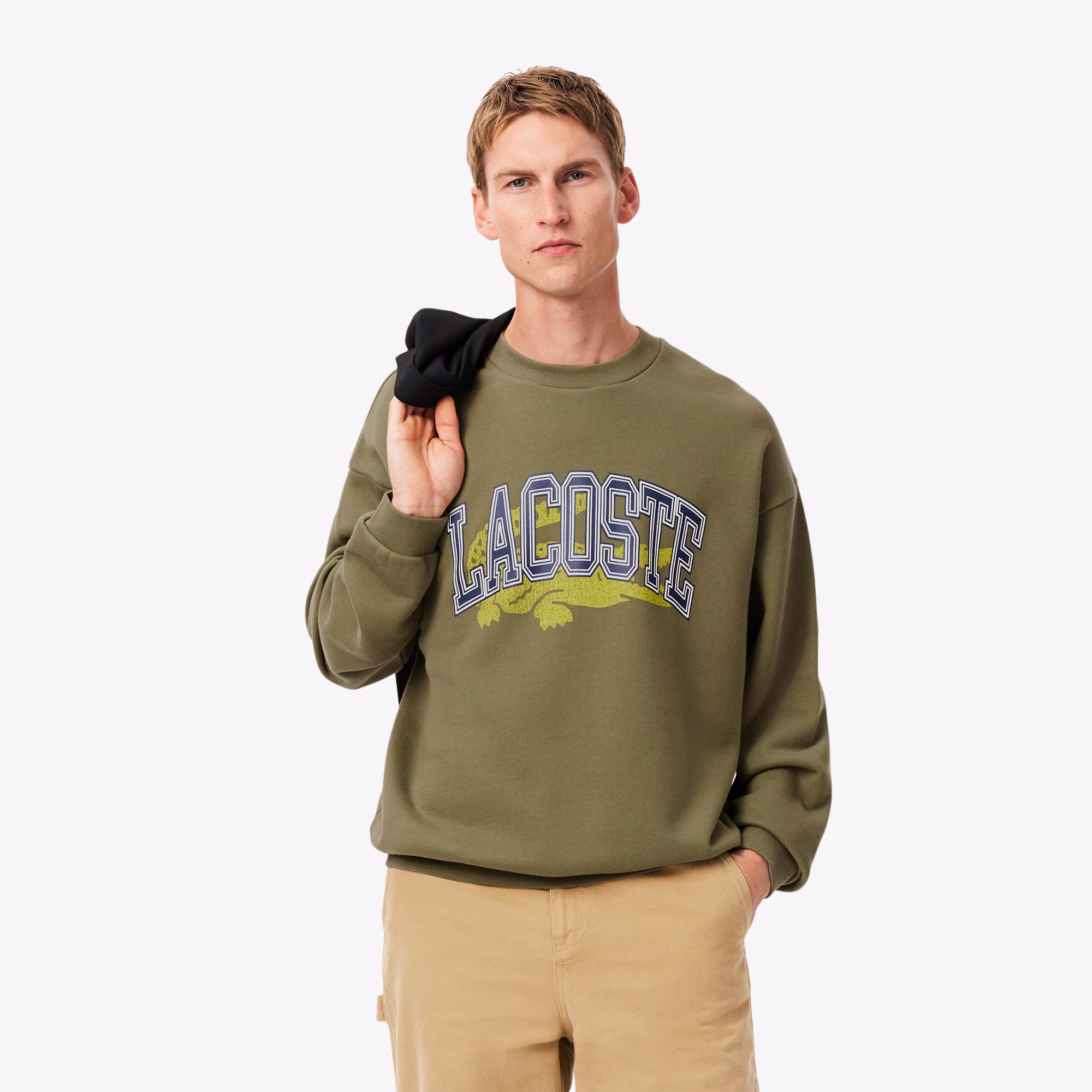 Men's Loose Fit Fleece Sweatshirt