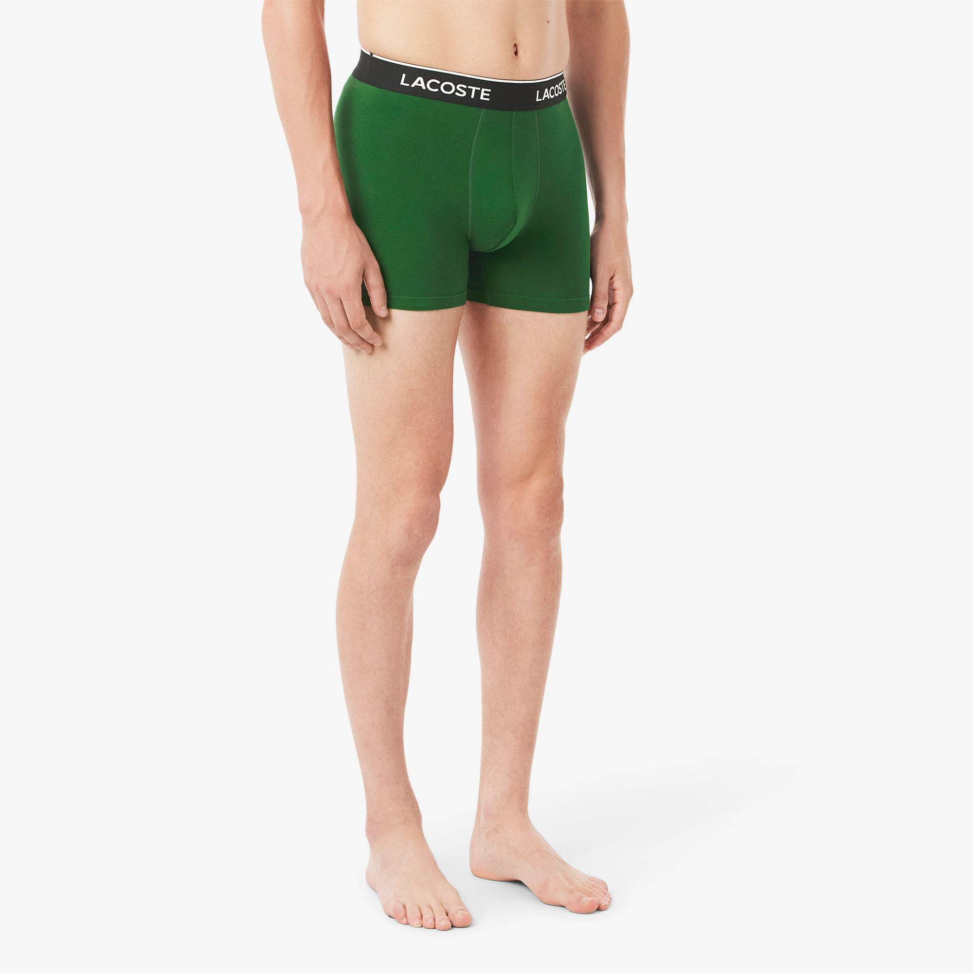 Men's 3-Pack Stretch Cotton Boxer Briefs