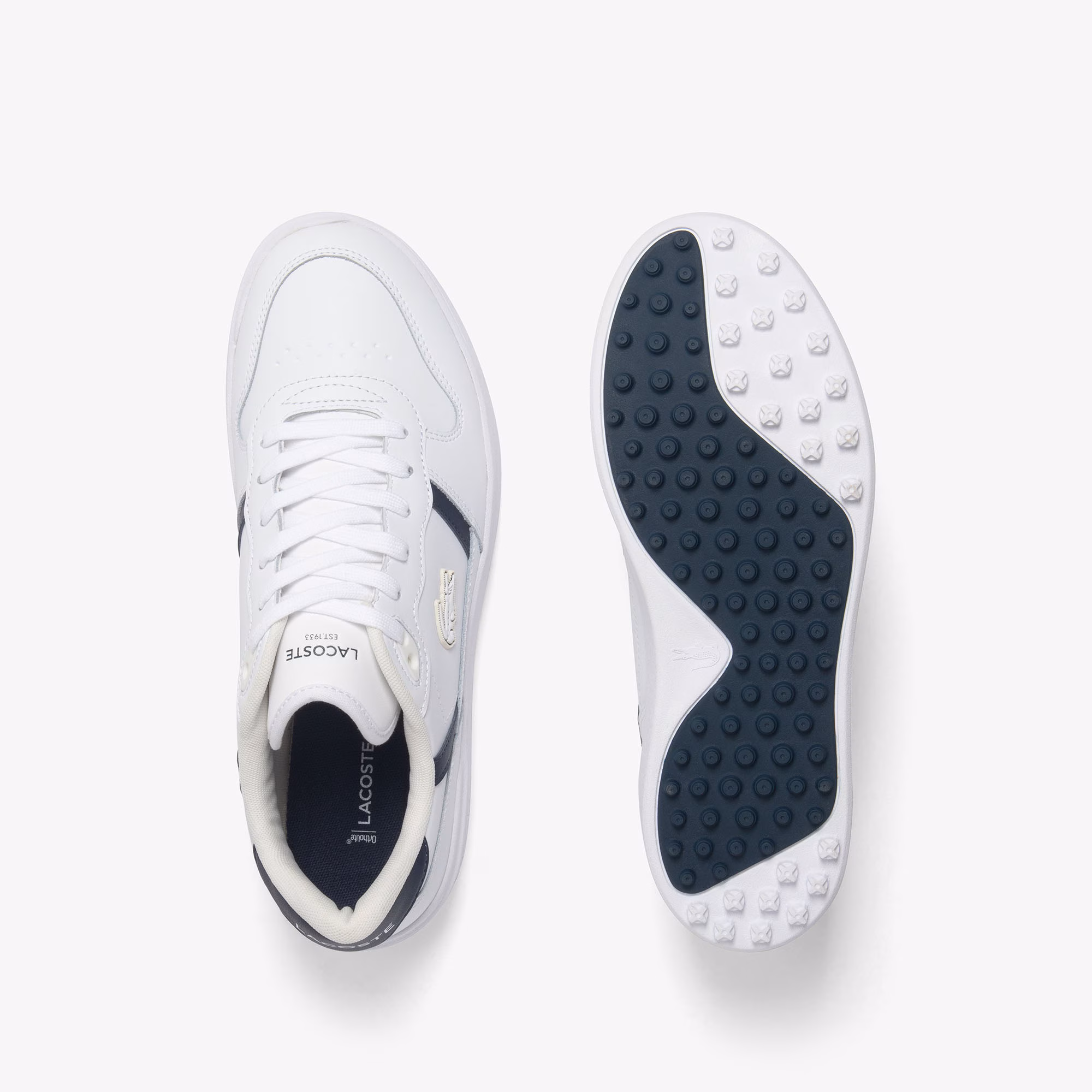 Men's T-Clip Golf Leather Golf Shoes