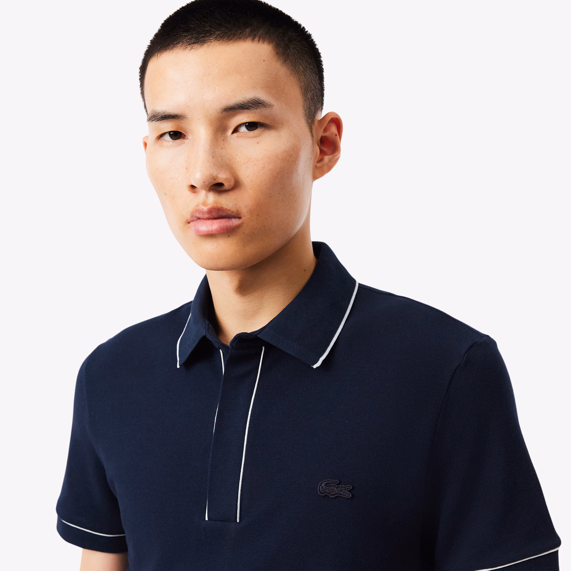 Men's Regular Fit Paris Stretch Piqué Polo