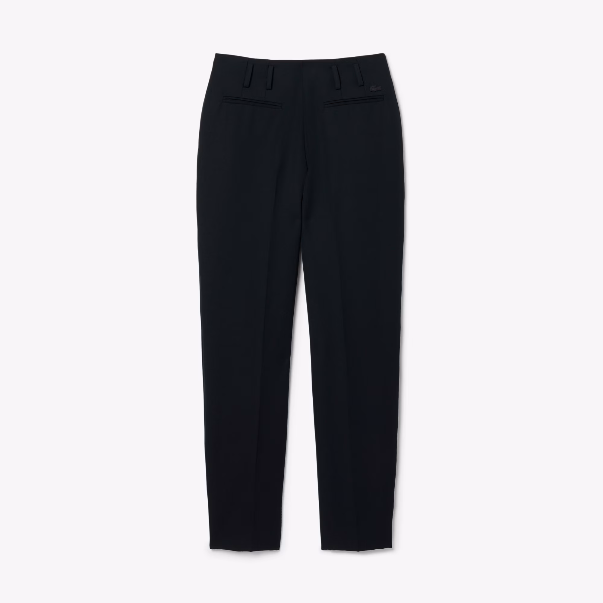 Runway Straight Fit Tailored Wool Pants
