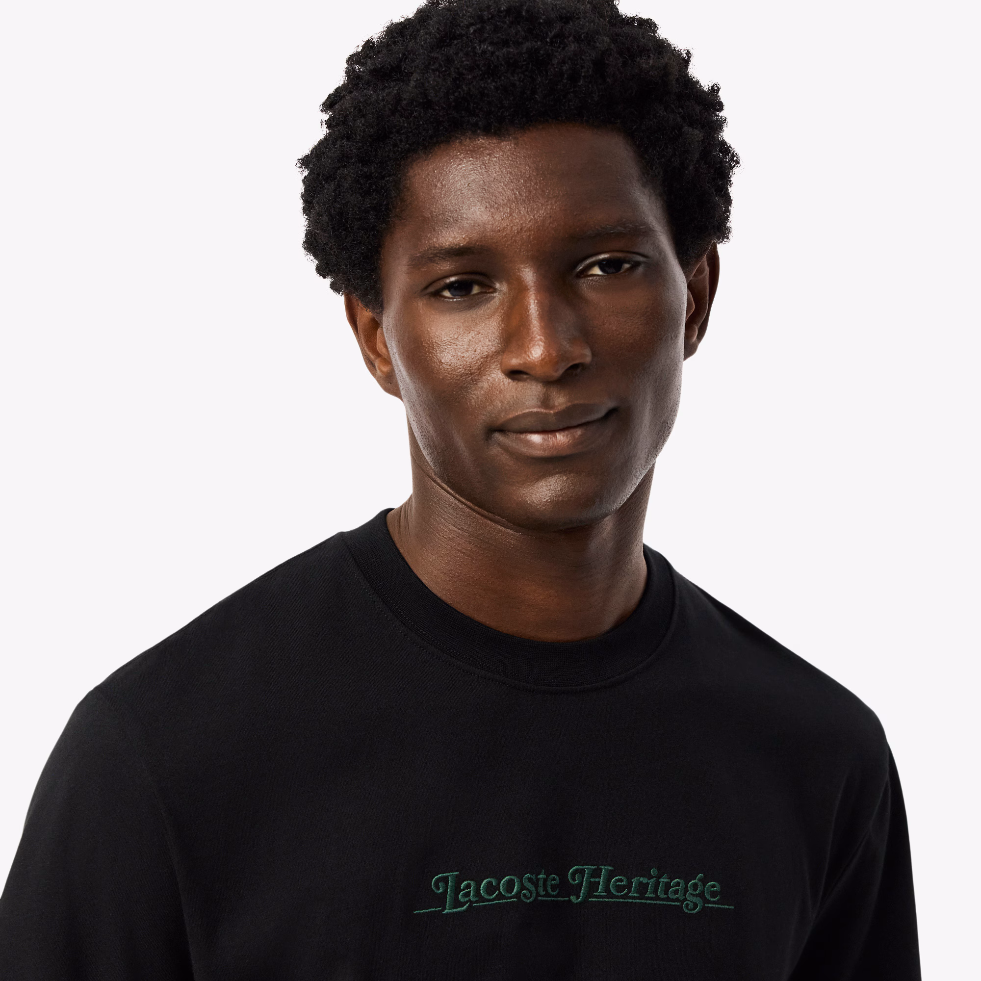 Men's Embroidered Cotton T-Shirt