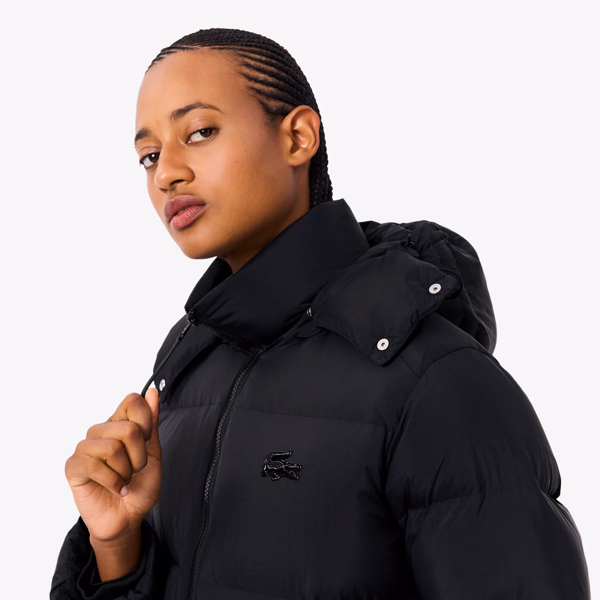 Women's Relaxed Fit Hooded Down Jacket