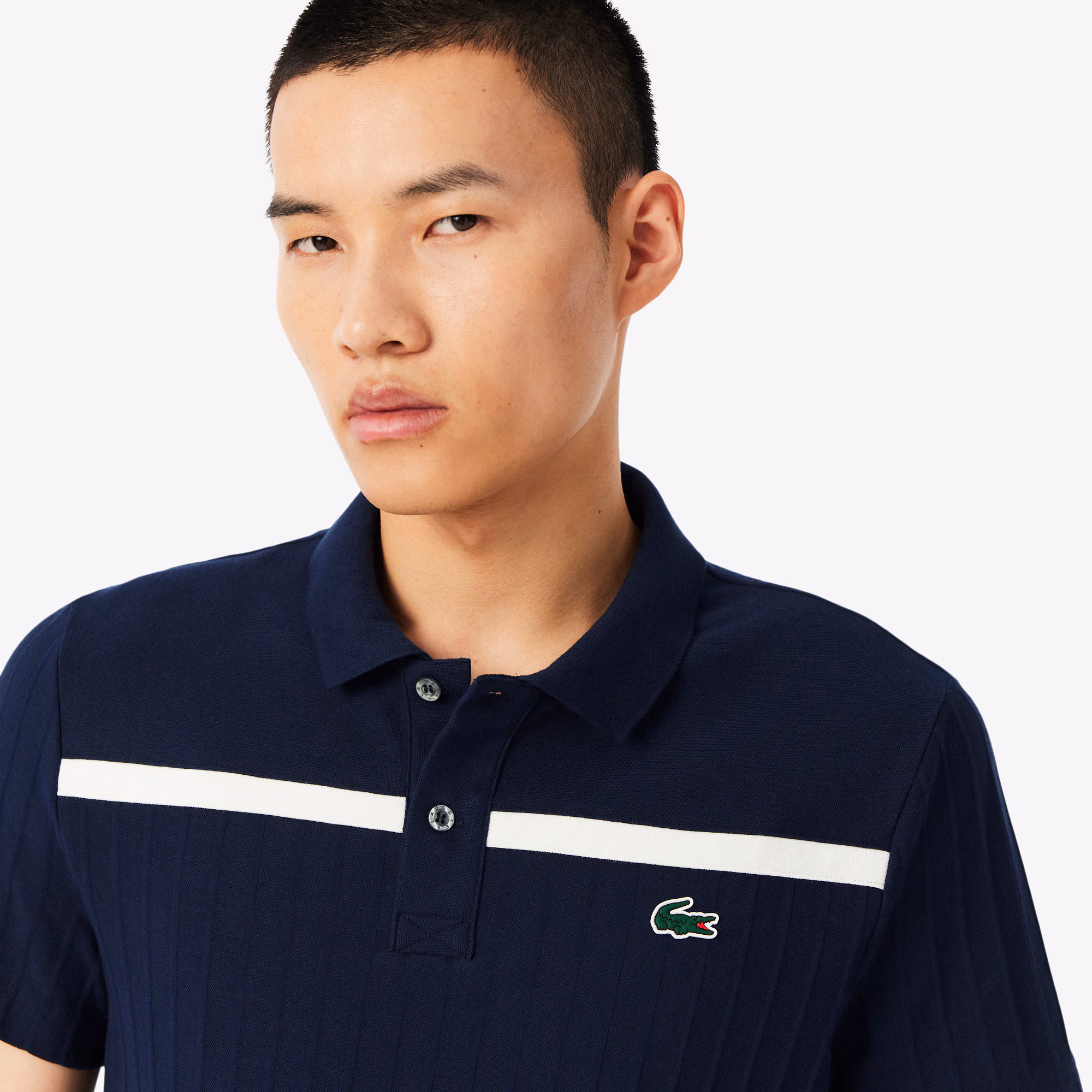 Men's Ultra Dry Badge Accent Tennis Heritage Polo