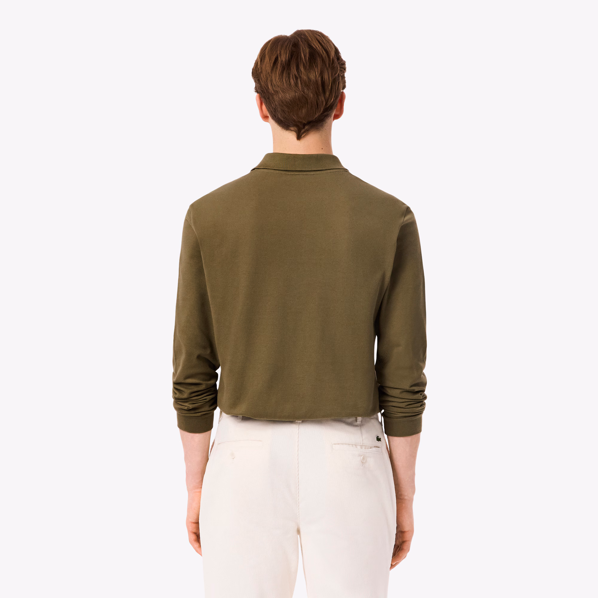 Men's Classic Fit Long Sleeve L.12.12 Polo