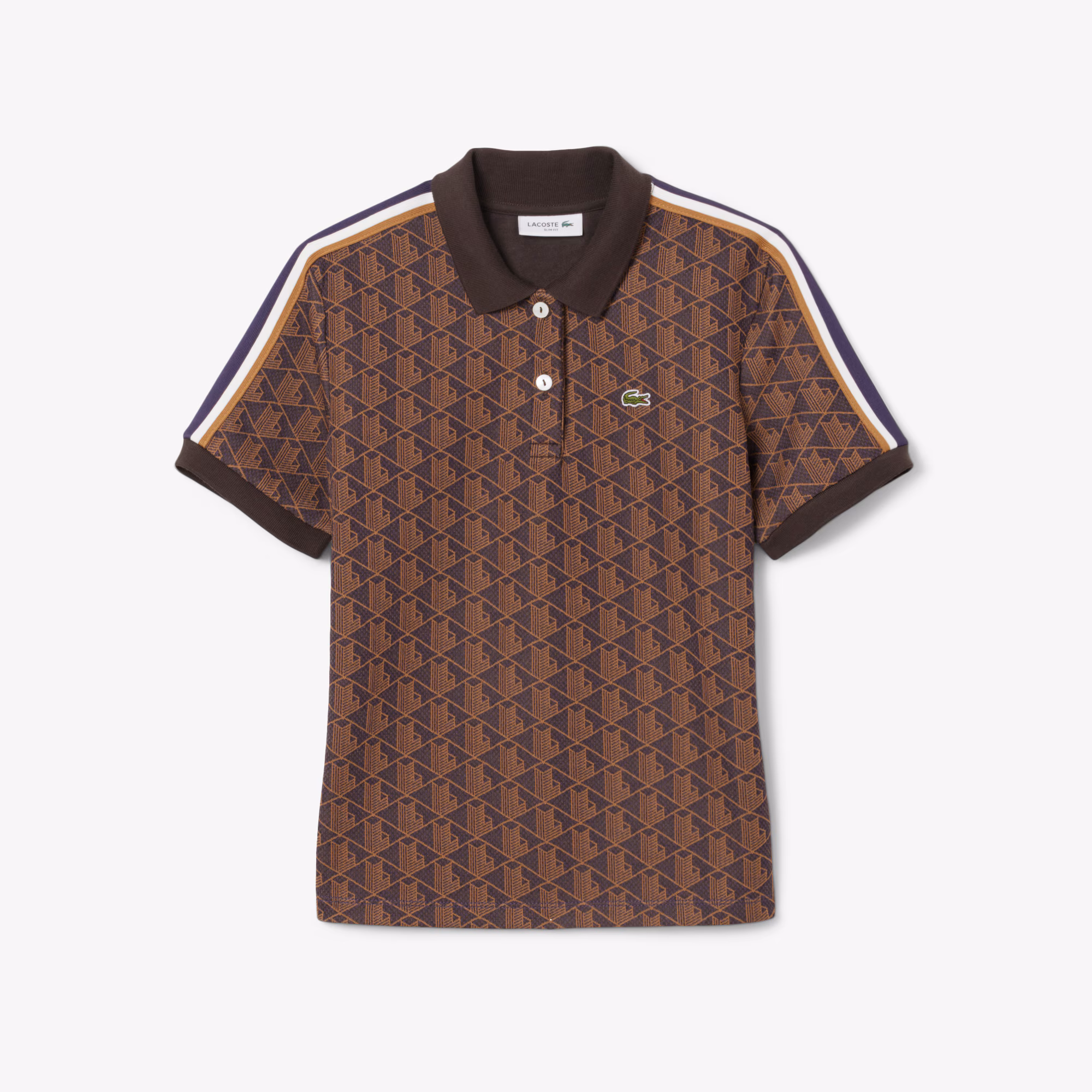 Women's Slim Fit Monogram Polo