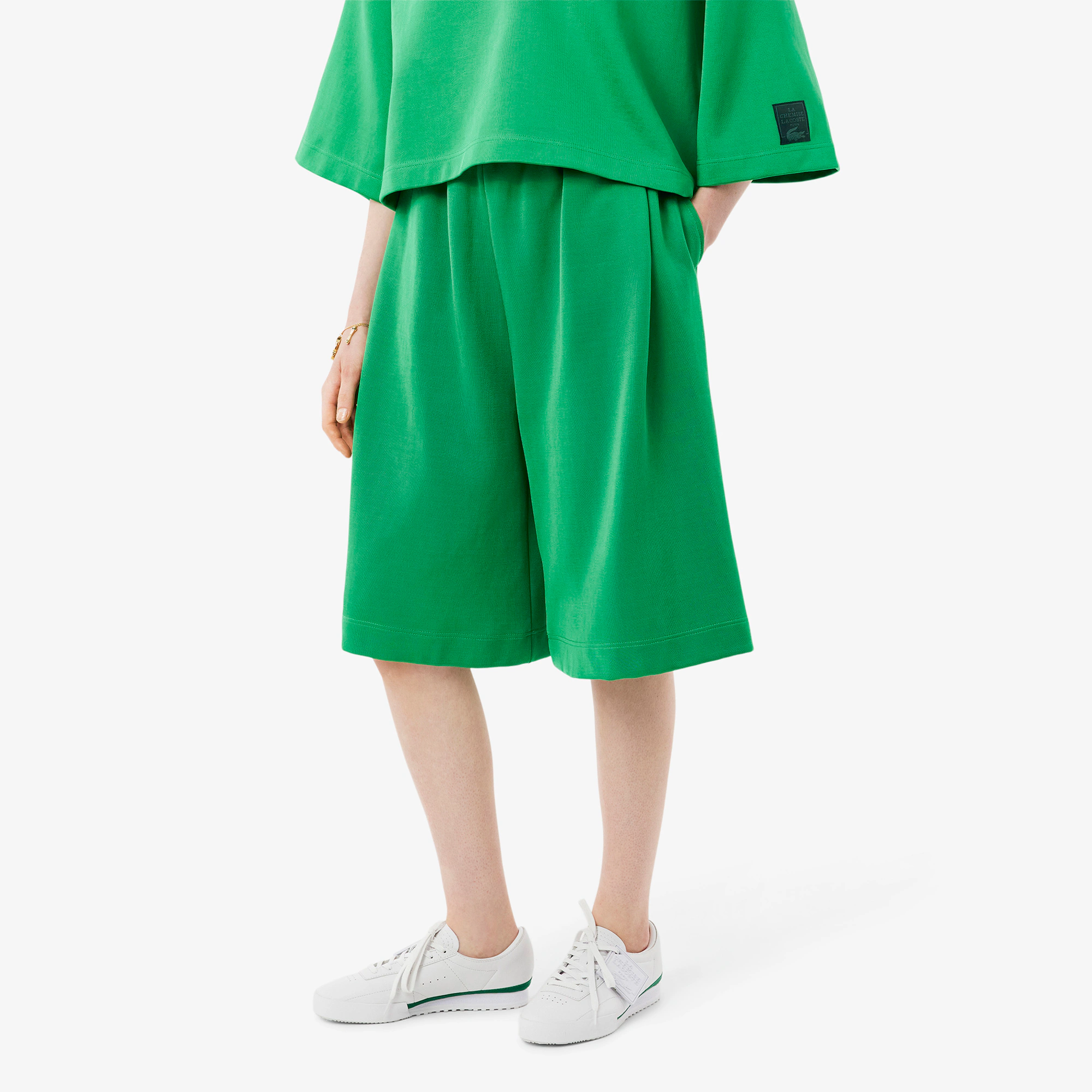 Women's Runway Oversized Satin Shorts