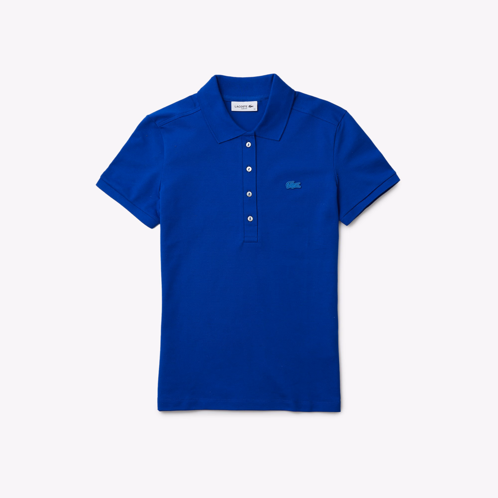 Women's L.12.D Slim Fit Stretch Mini Piqué Polo
