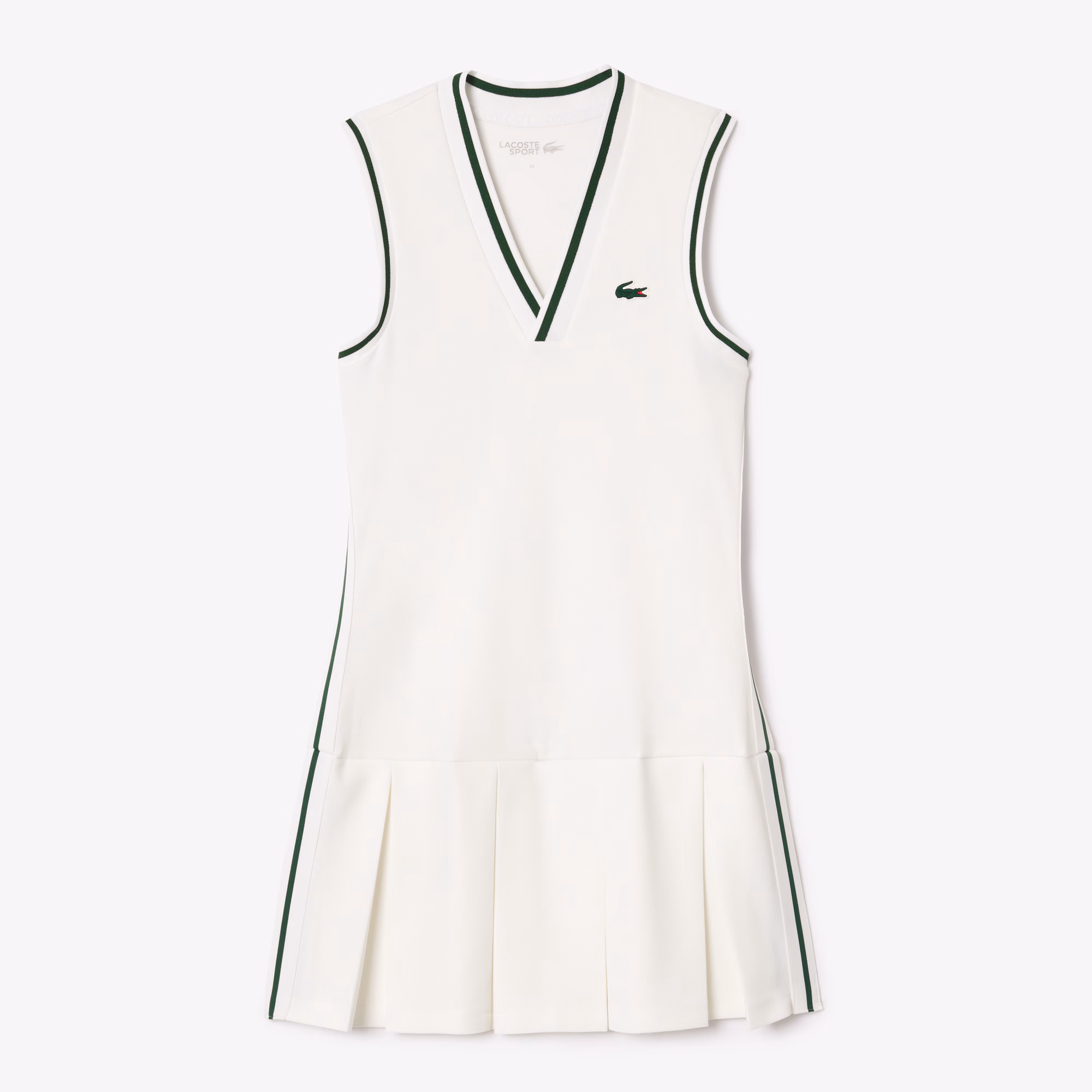 Women's Piqué Tennis Dress with Removable Liner