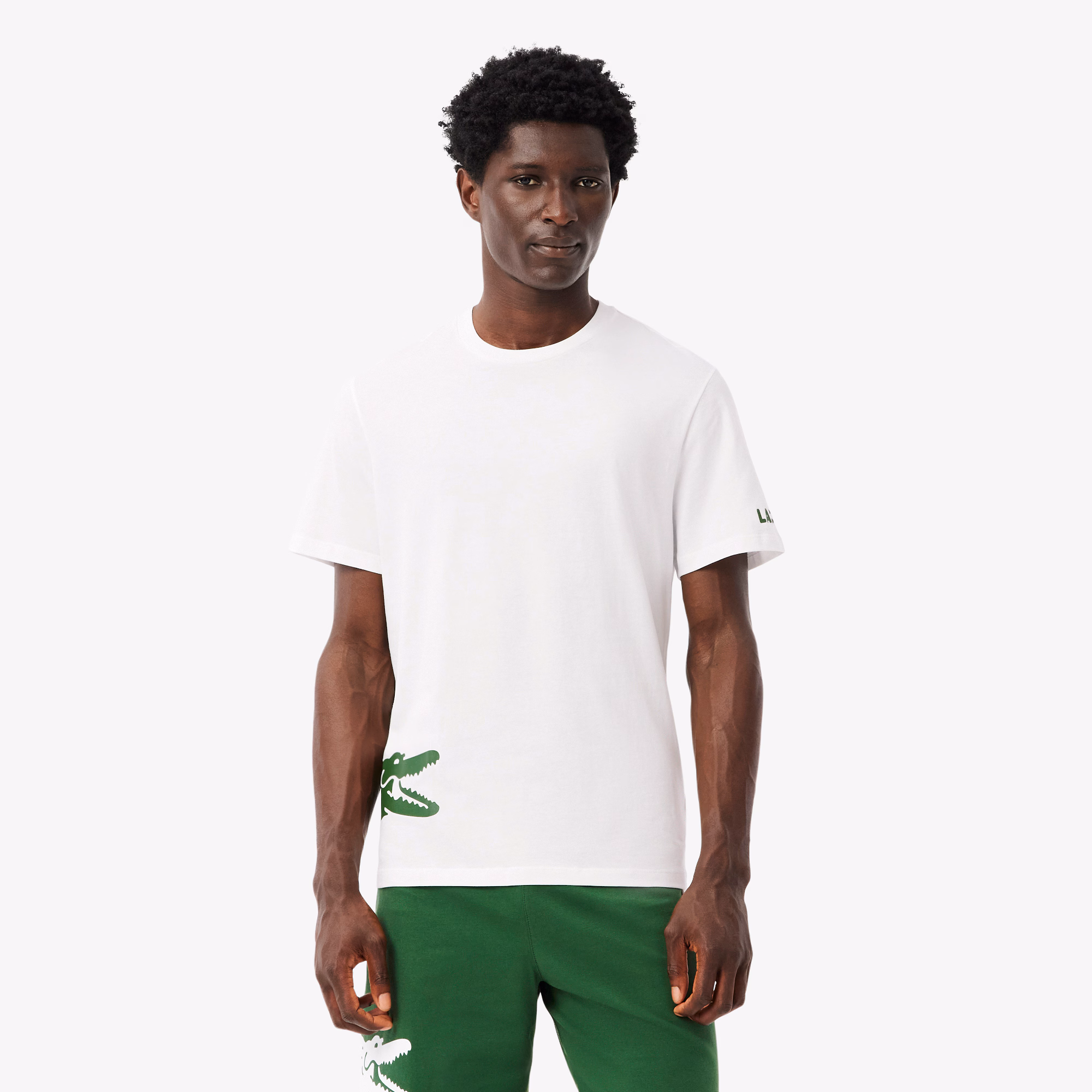 Men's Printed Cotton Undershirt