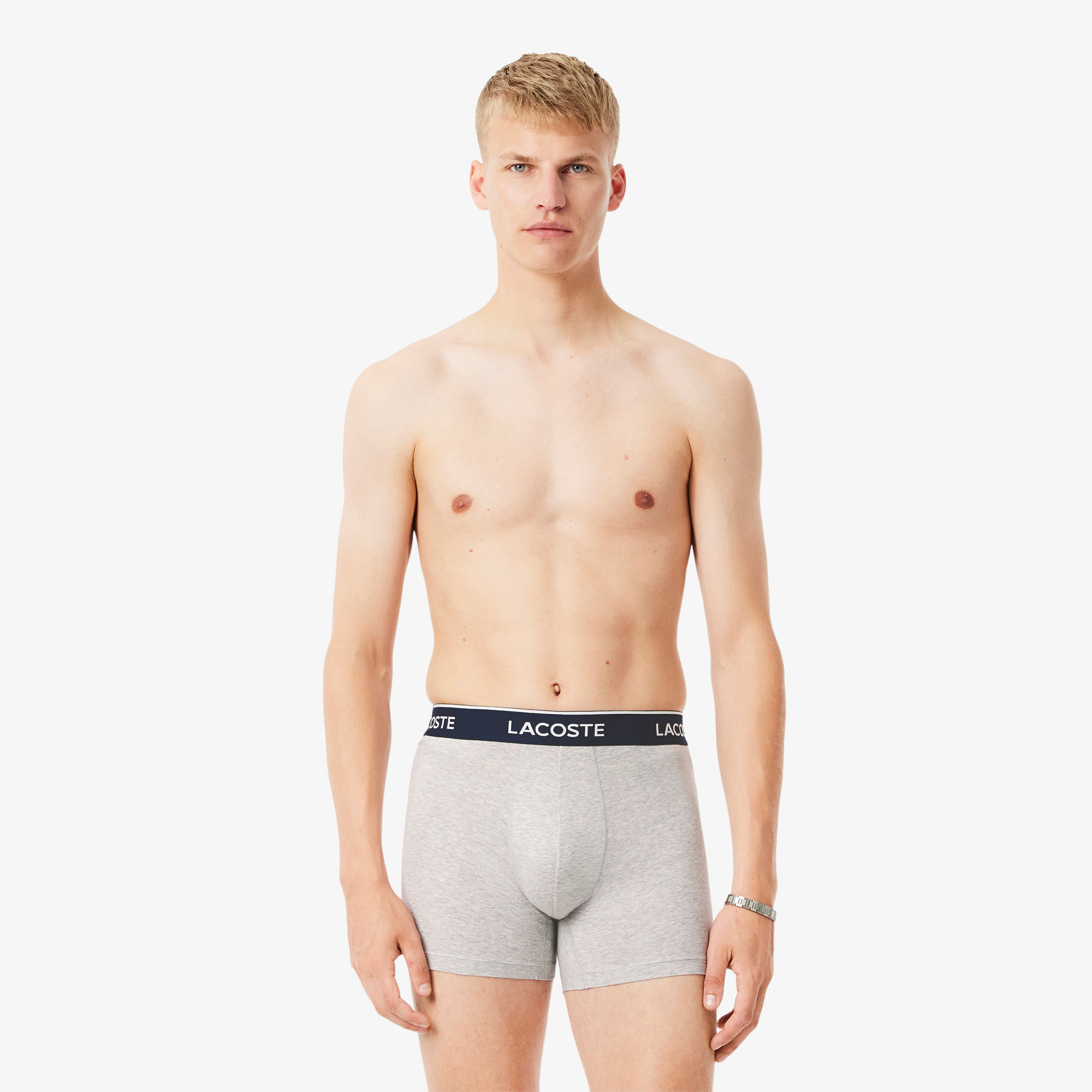 Men's 3-Pack Stretch Cotton Boxer Briefs