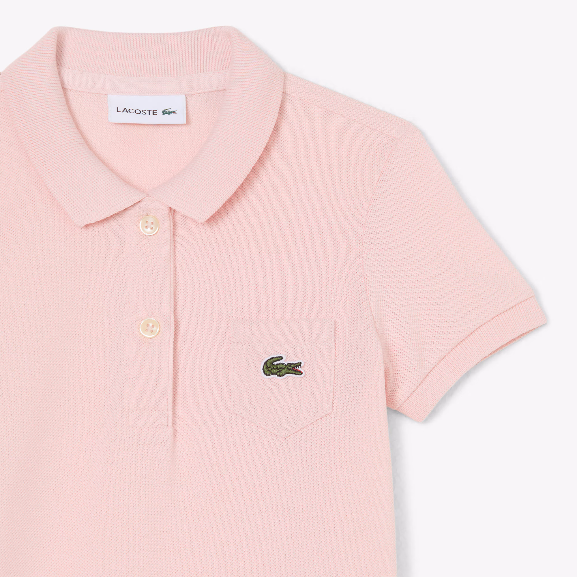Girls' Piqué Polo Dress