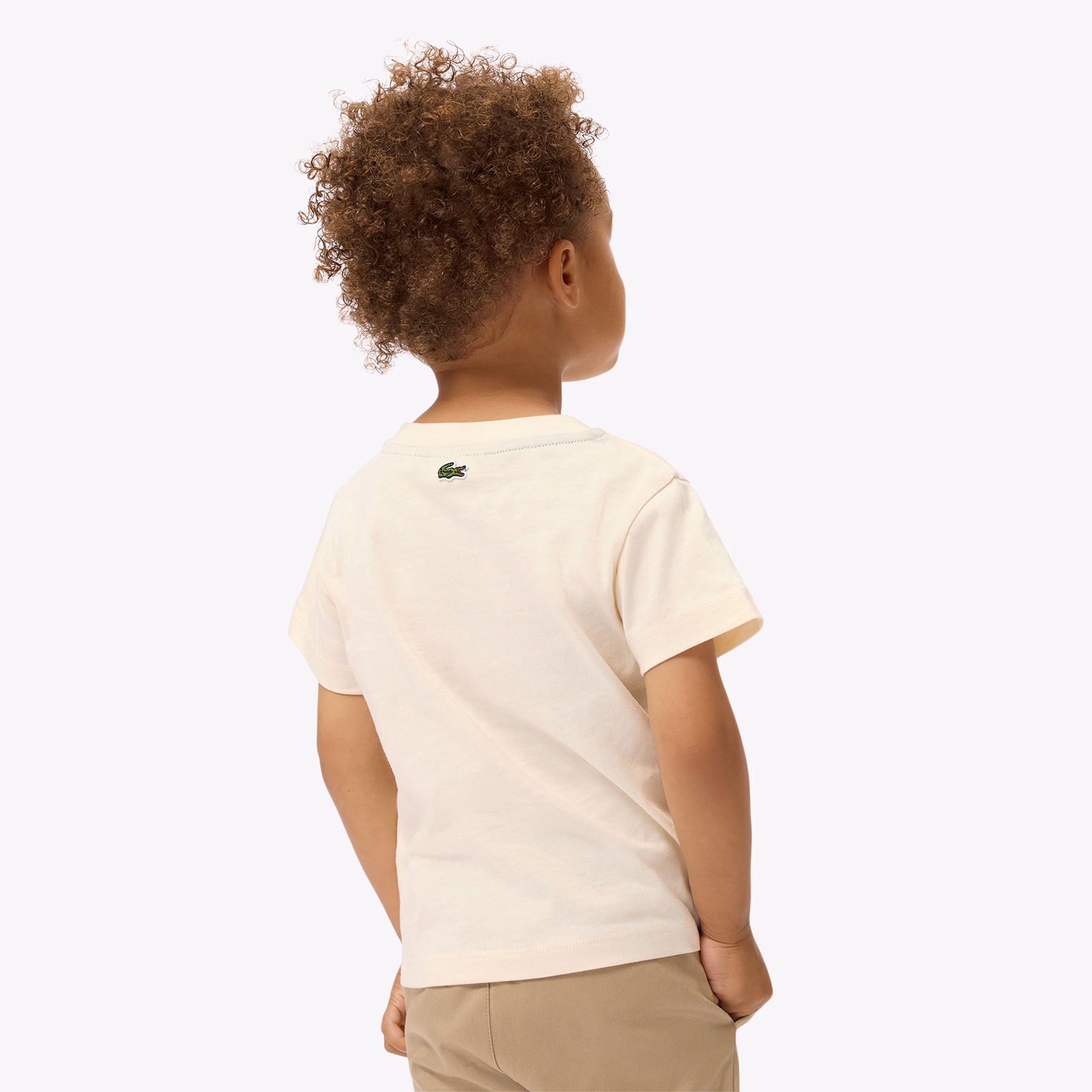 Boys' Crocodile Print Cotton T-Shirt