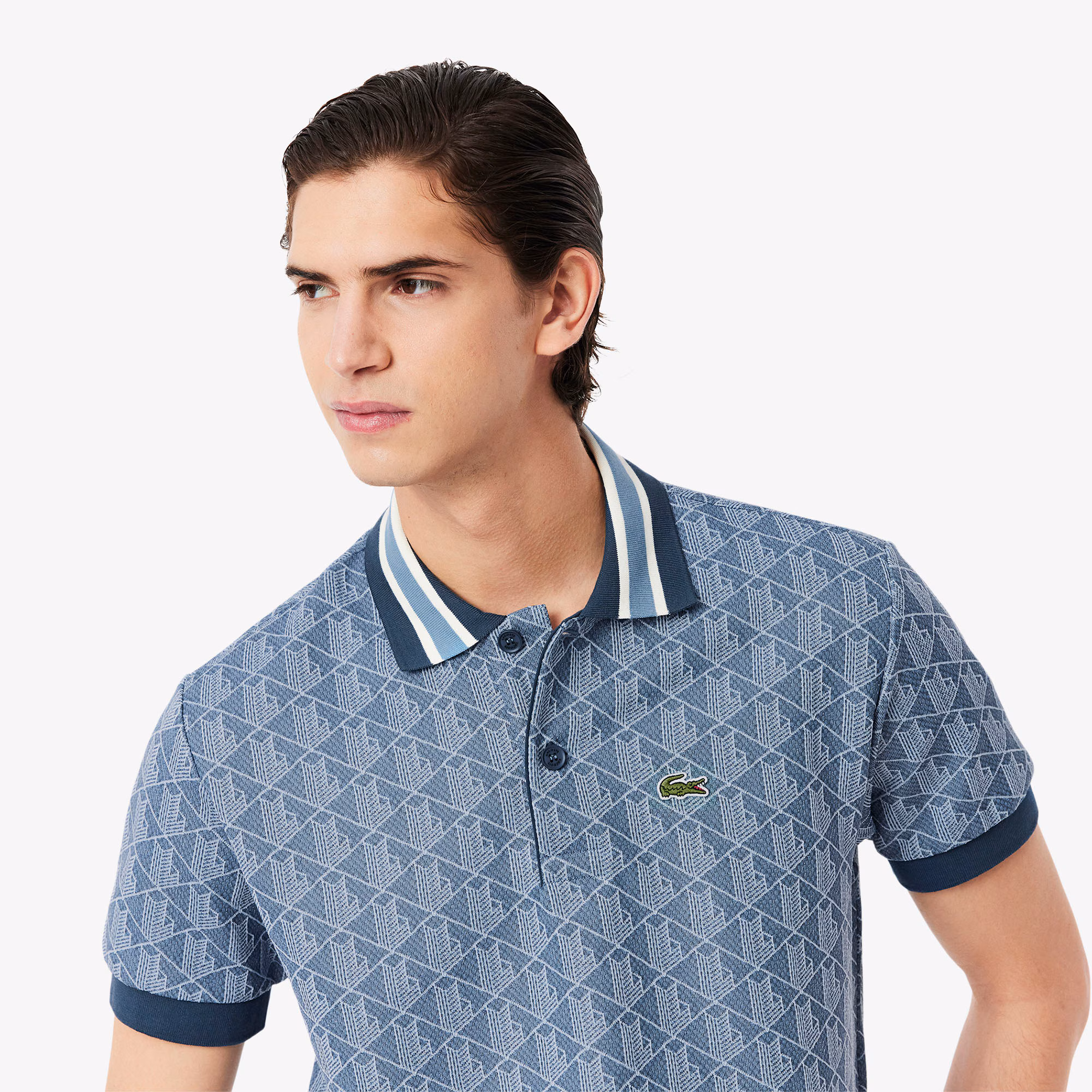 Men's Classic Fit Monogram Polo