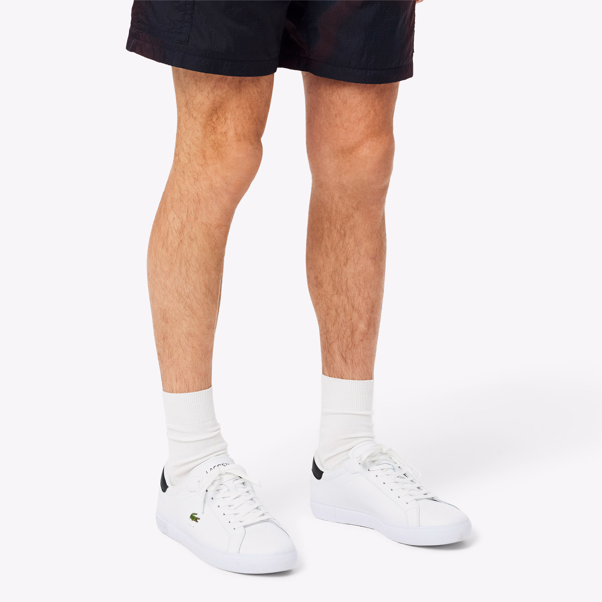 Men's Powercourt Leather Sneakers