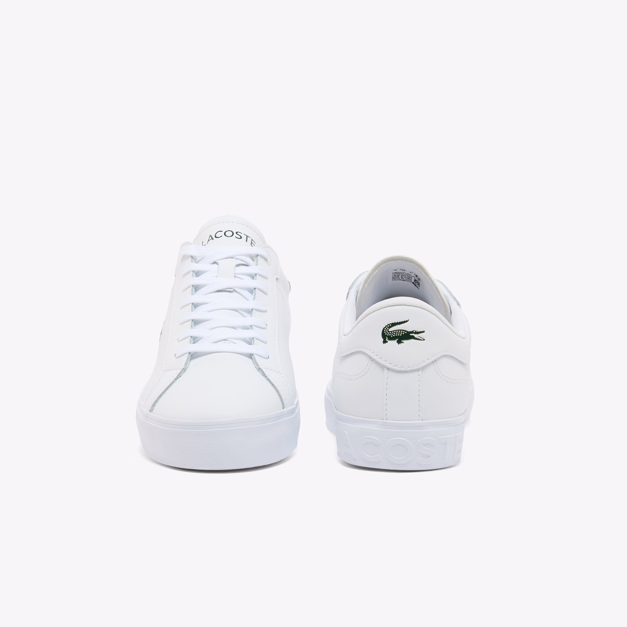 Men's Powercourt Graphic Leather Sneakers