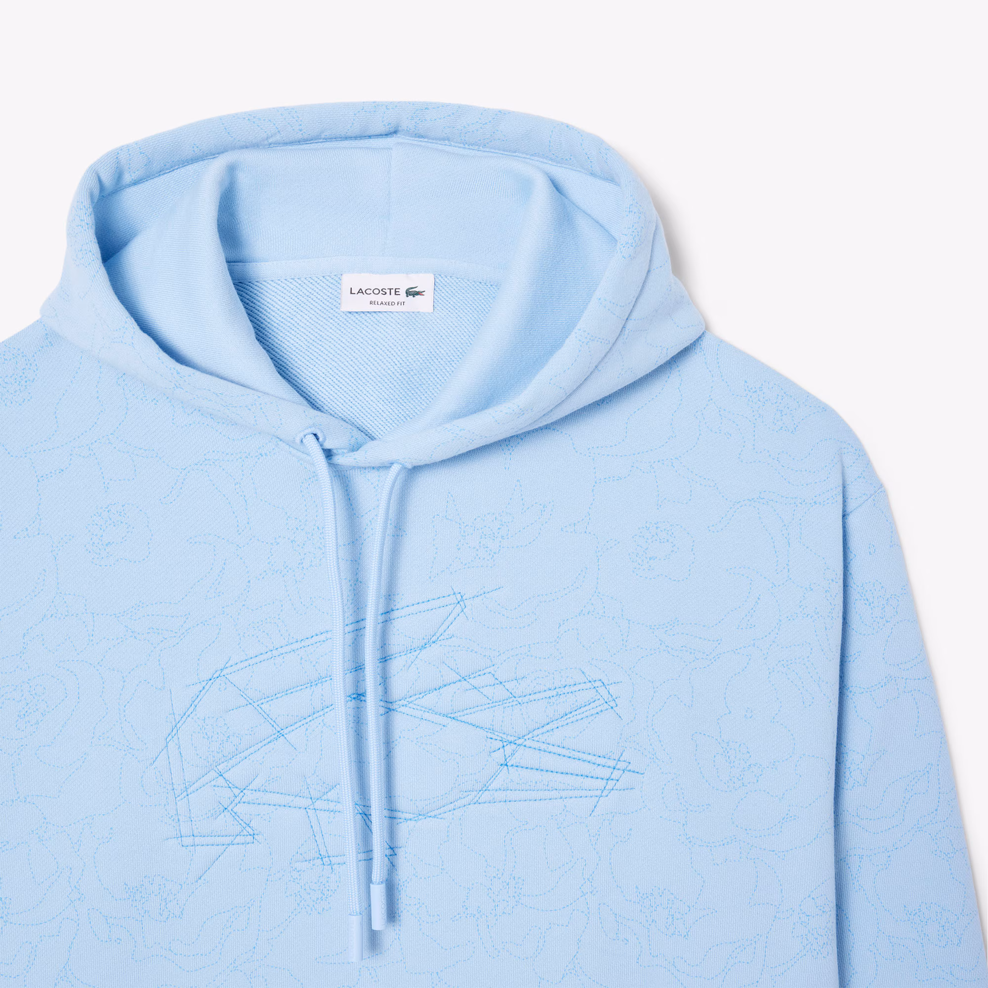 Men's Relaxed Fit Printed Hoodie