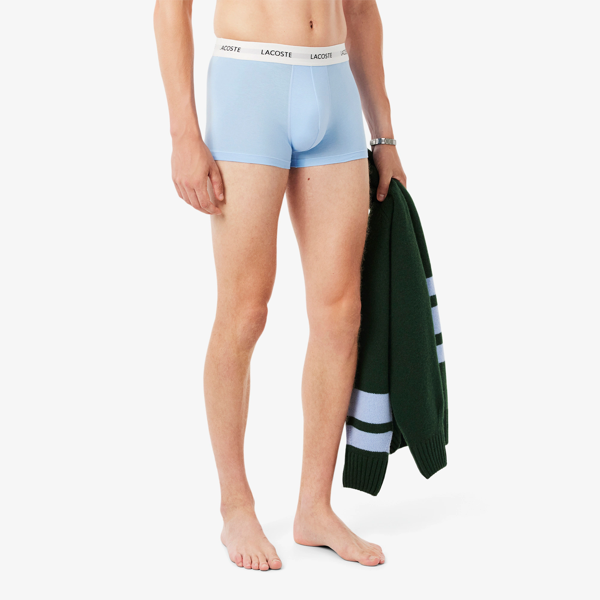 Men's 3-Pack Stretch Cotton Trunks