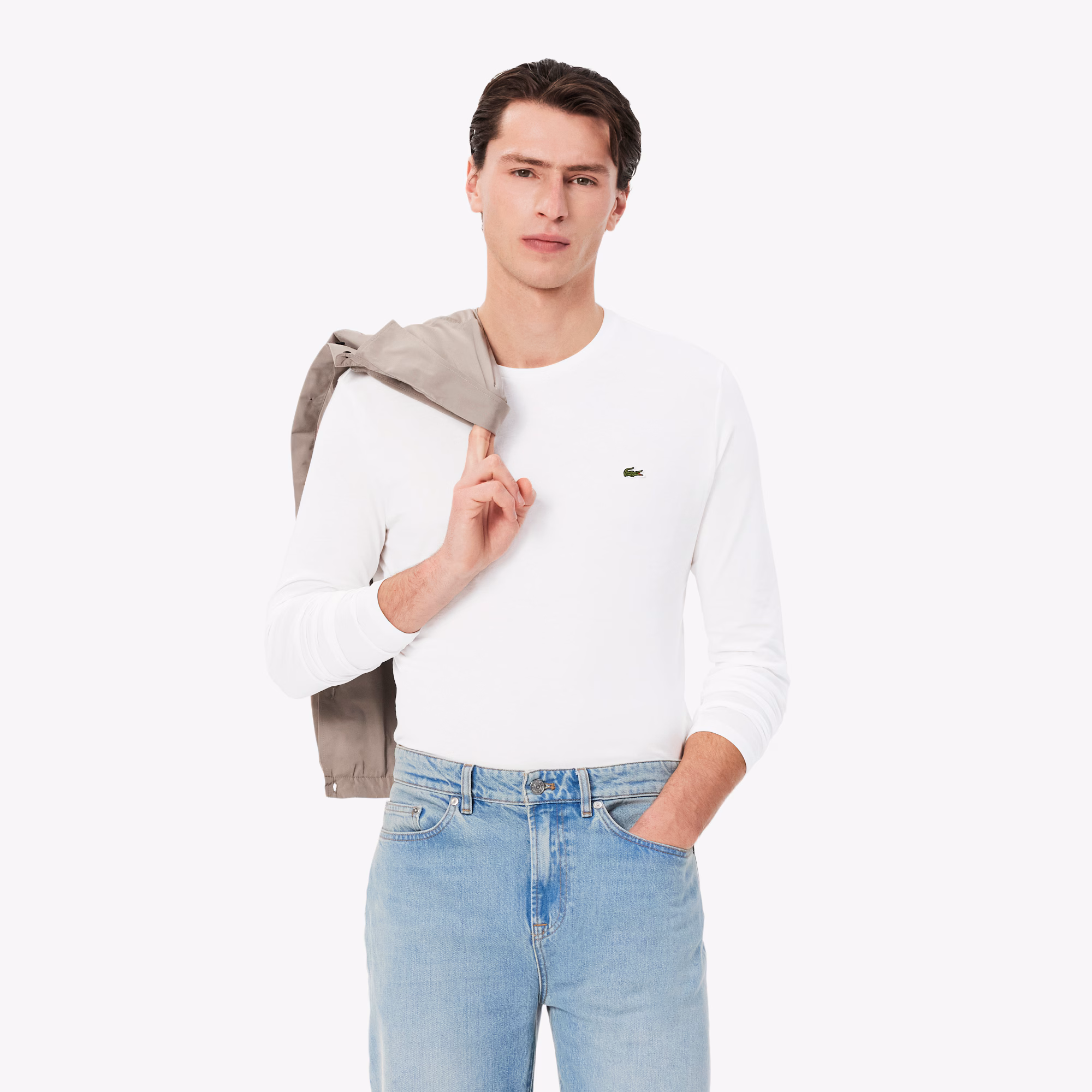 Men's Long Sleeve Pima Cotton T-Shirt