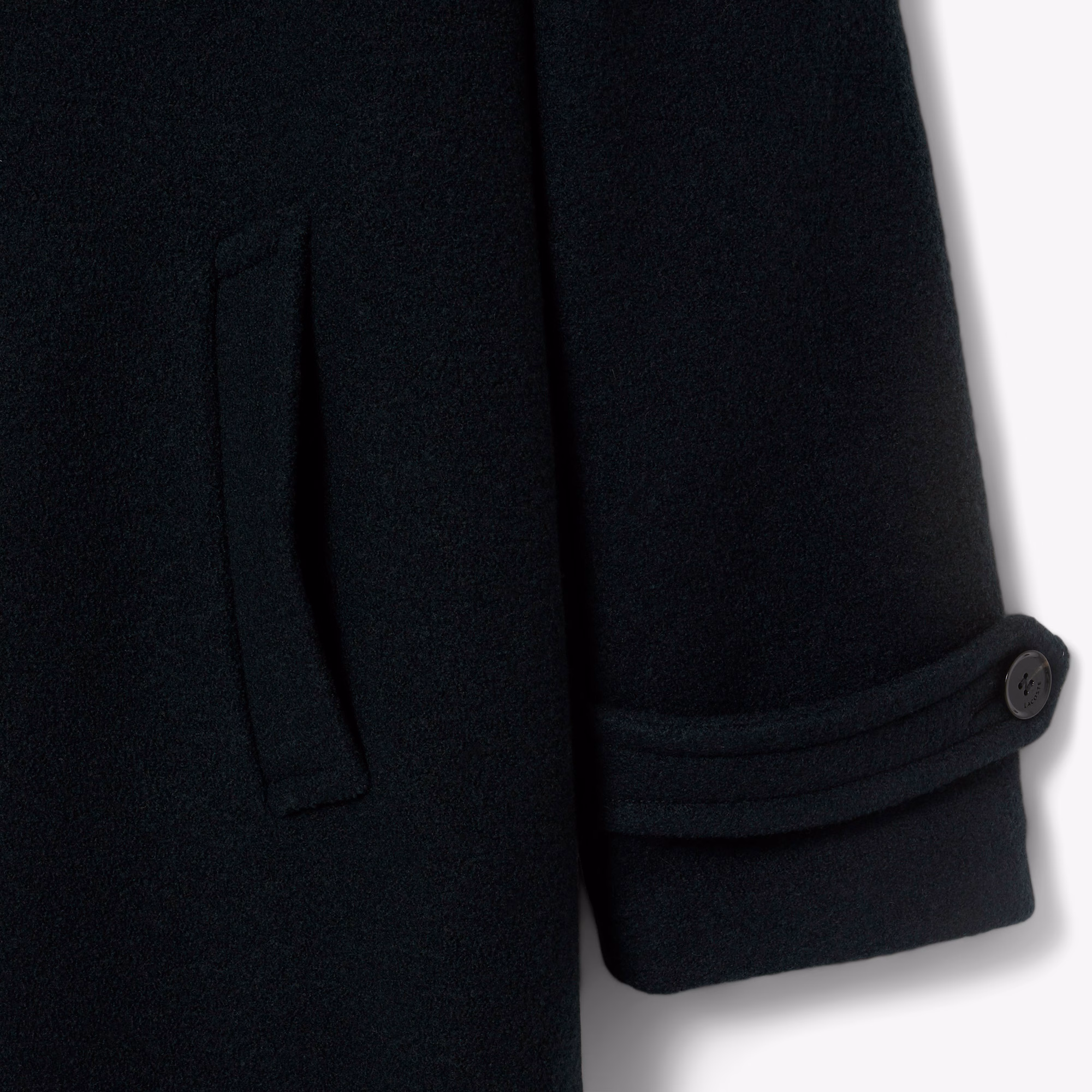 Runway Boiled Wool Coat