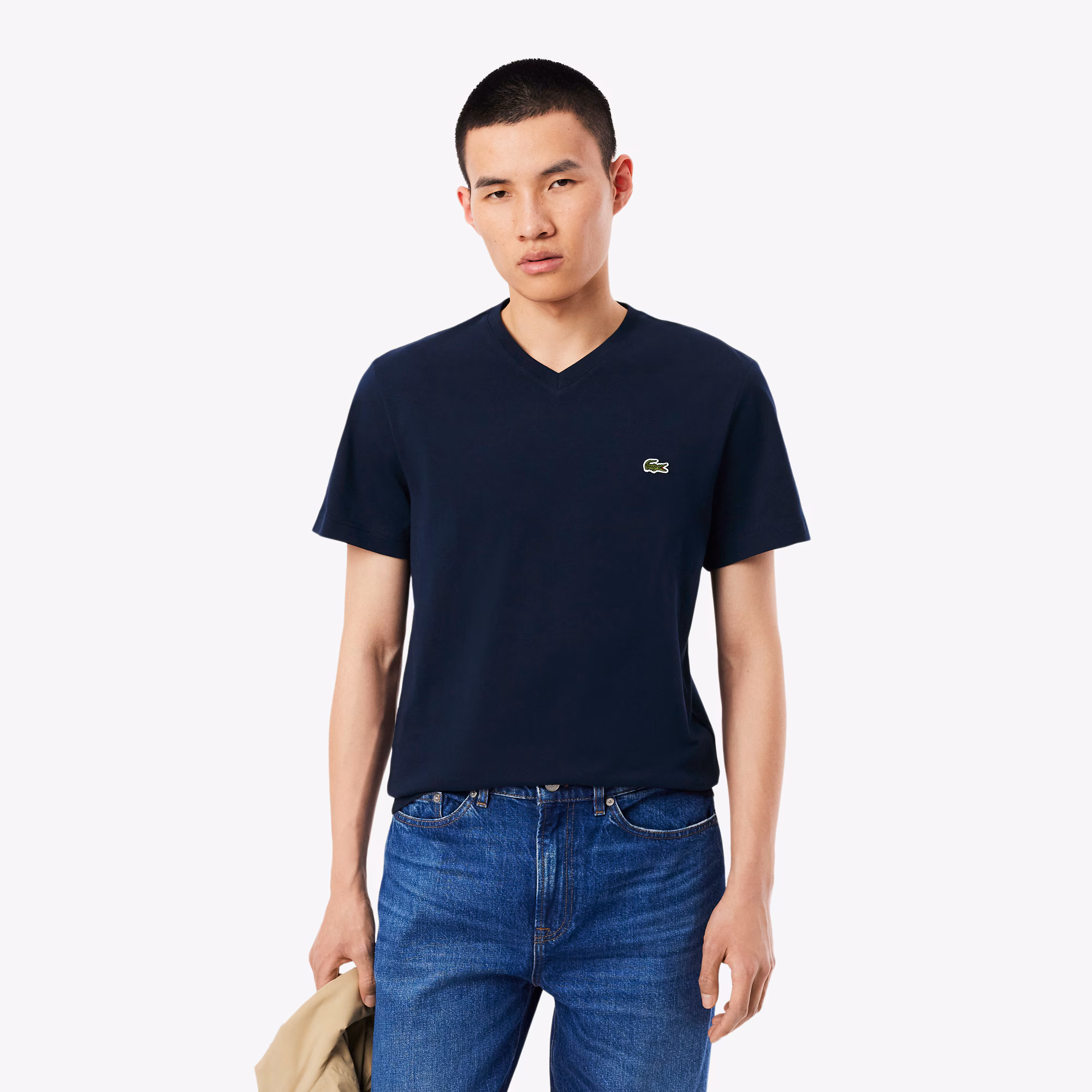 Men's V-Neck Cotton T-Shirt