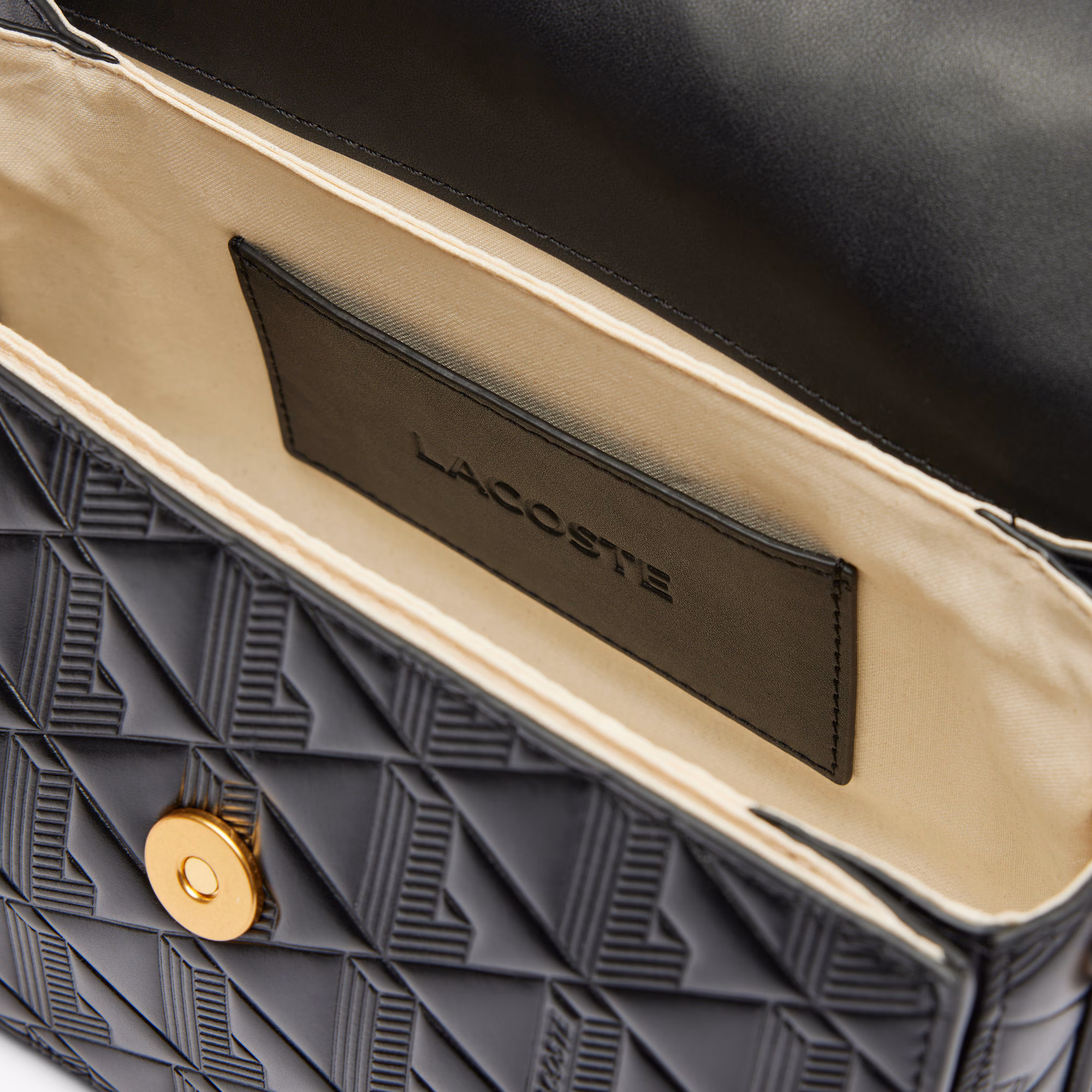 Maheki Embossed Leather Shoulder Bag