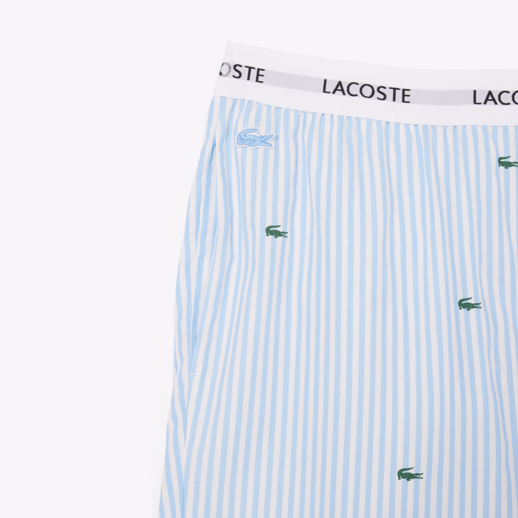 Printed Striped Cotton Pyjama Bottoms