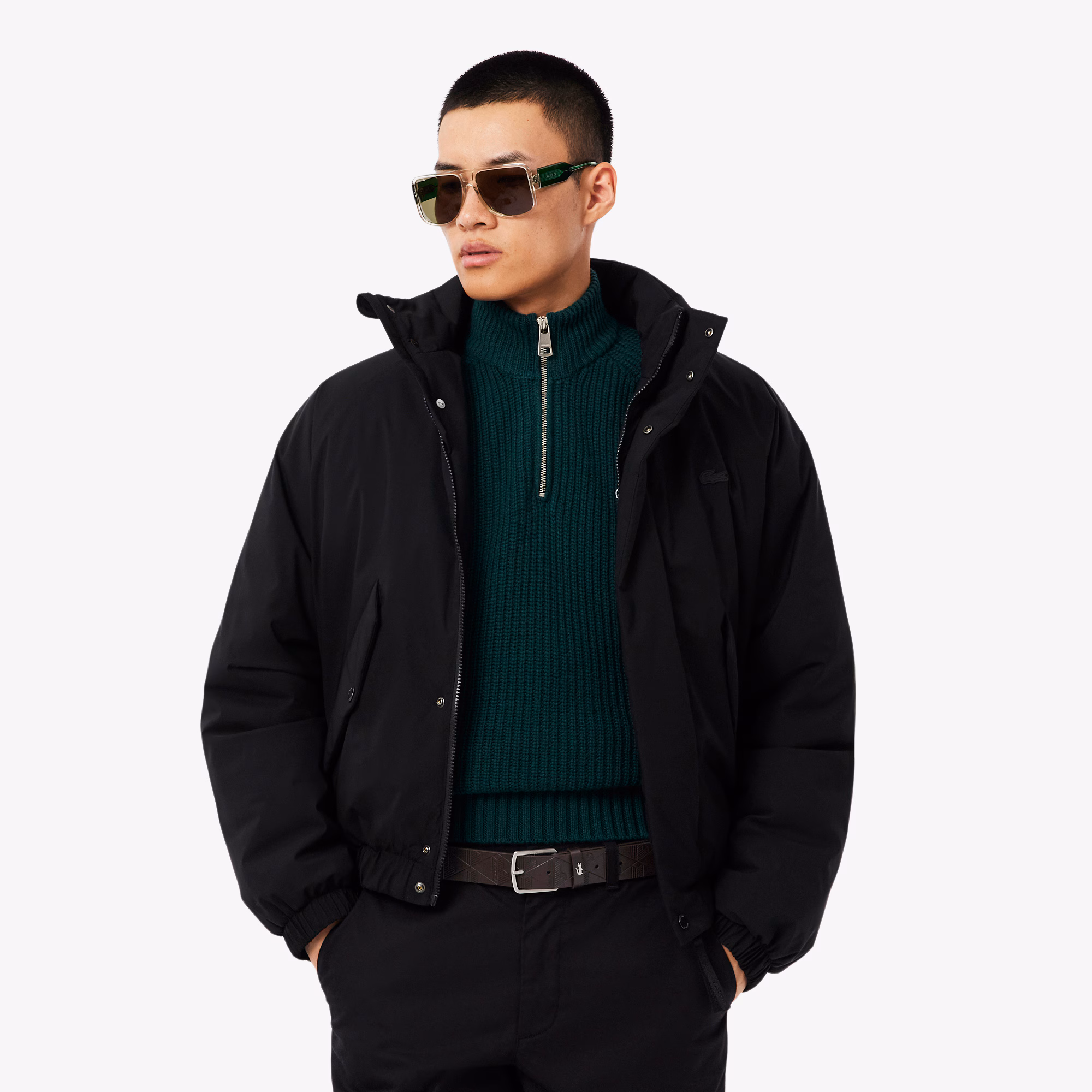 Monogram Leather Belt