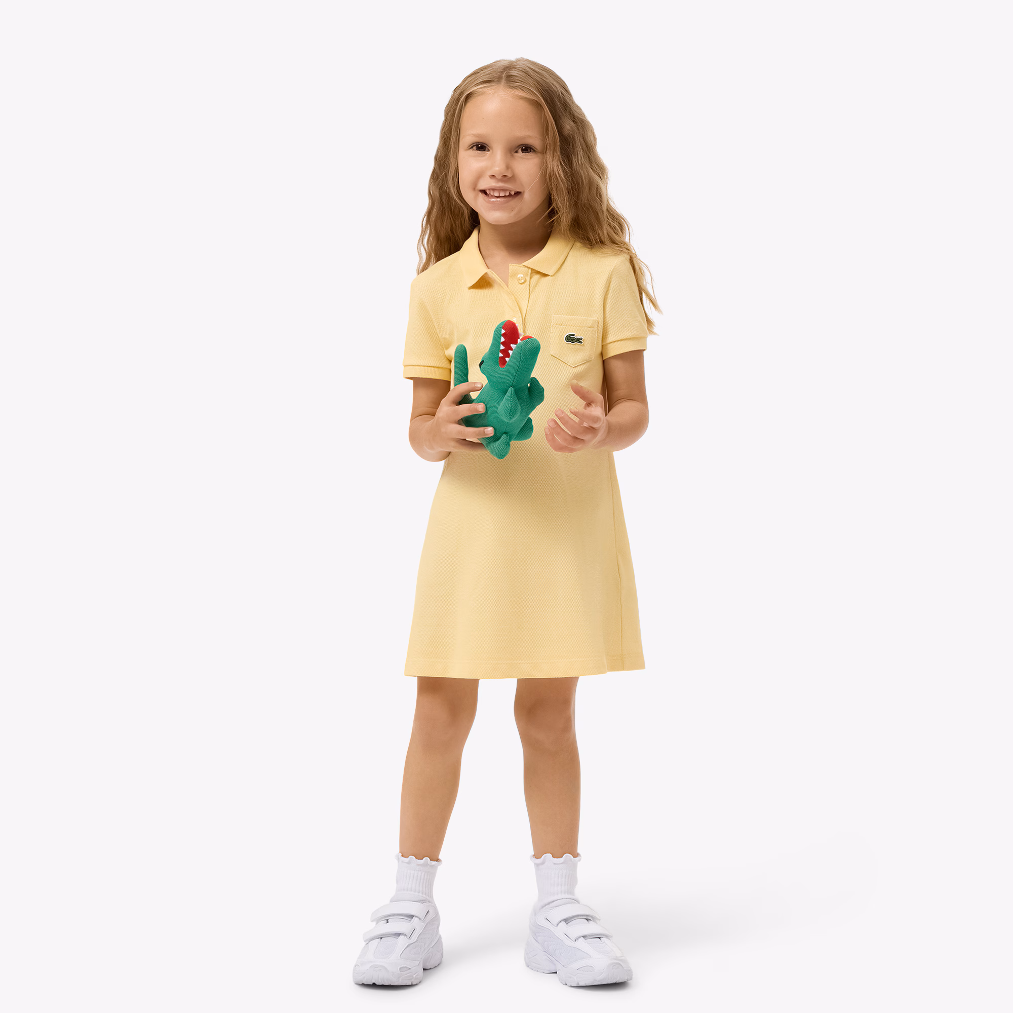 Girls' Piqué Polo Dress