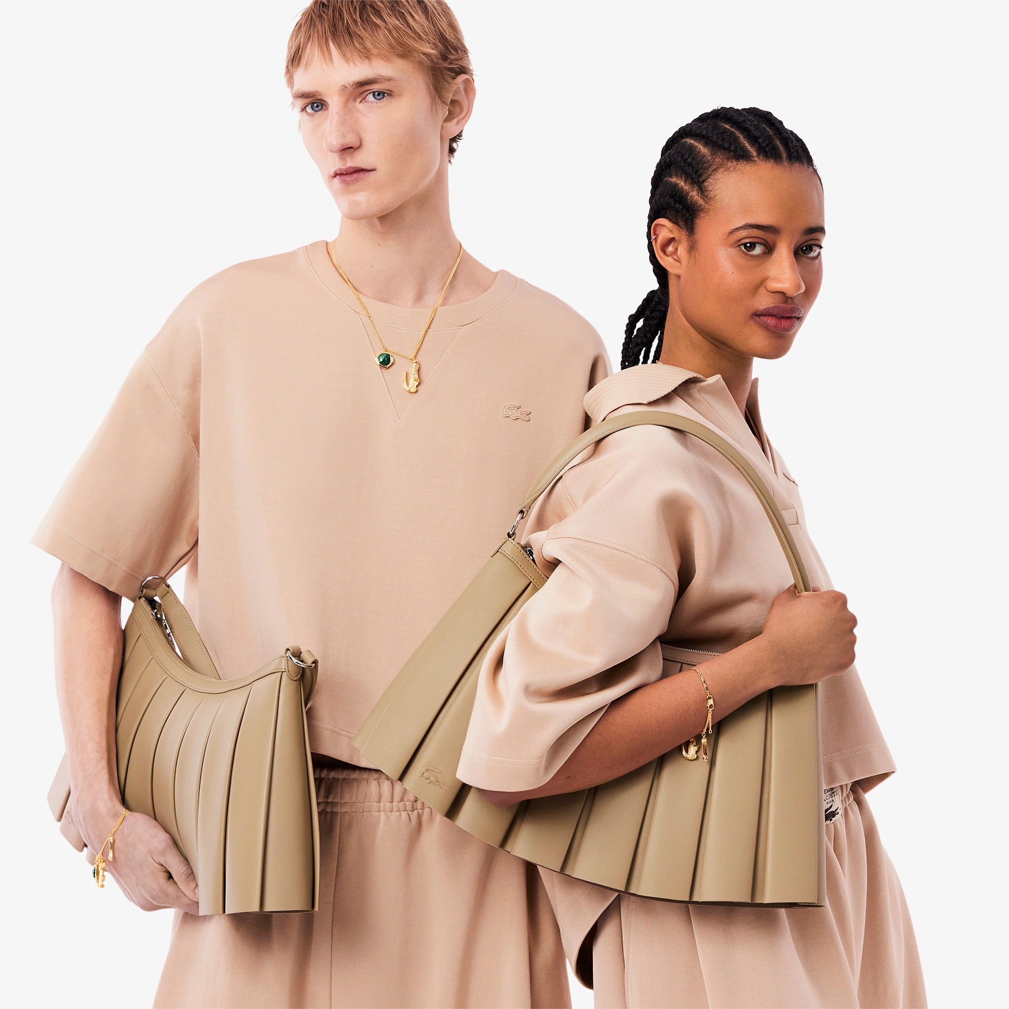 Large Lenglen Leather Bag