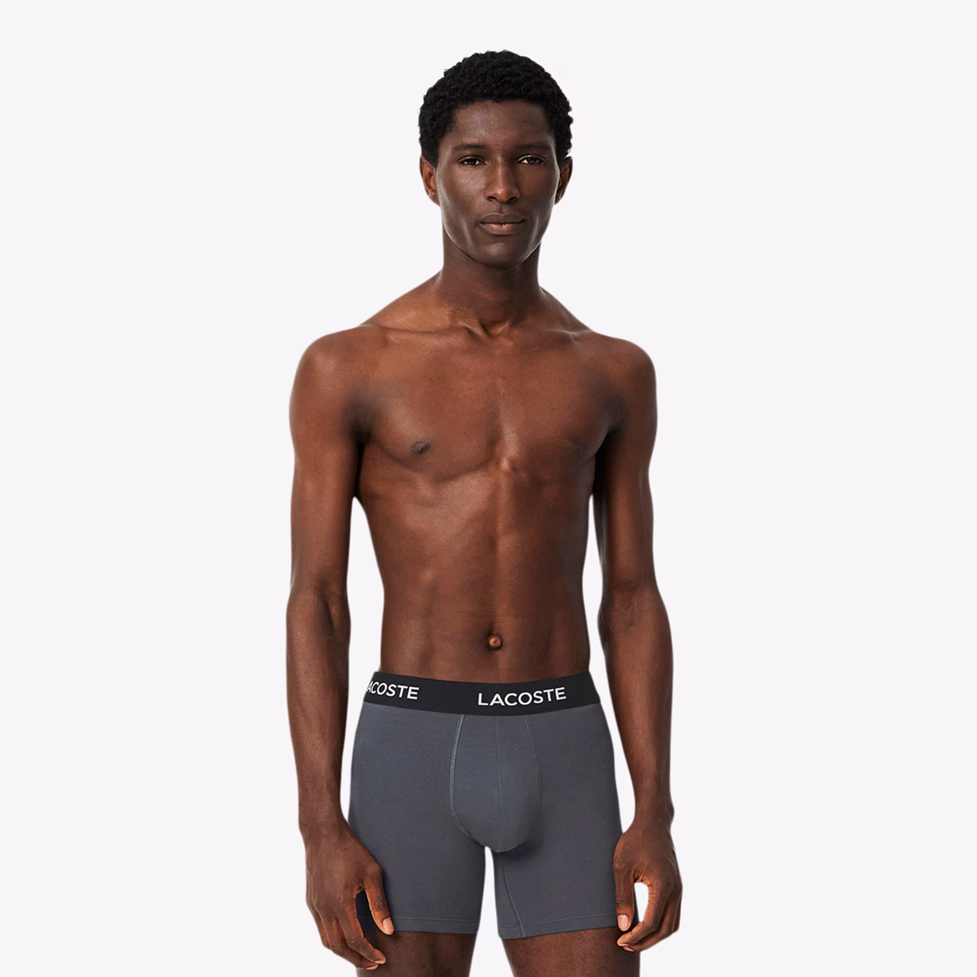 Men's Branded Waist Boxer Briefs 5-Pack