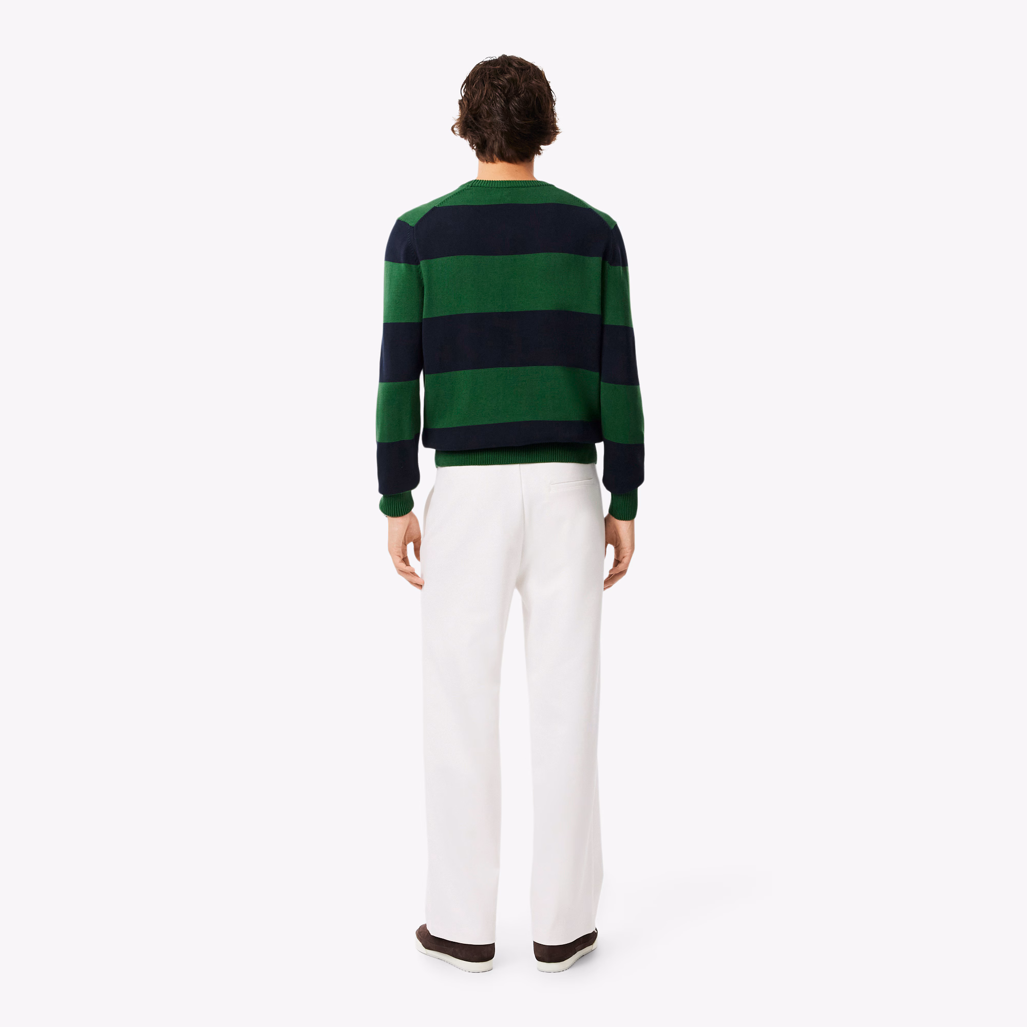 Men's Pleated Twill Sweatpants