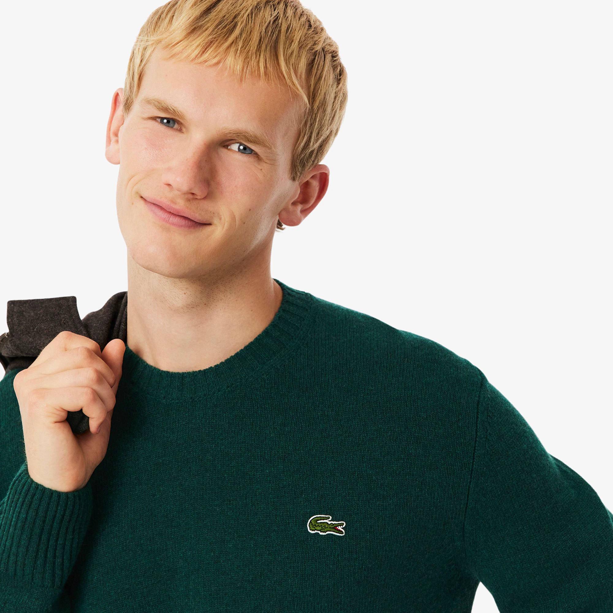 Men's Wool Crew Neck Sweater