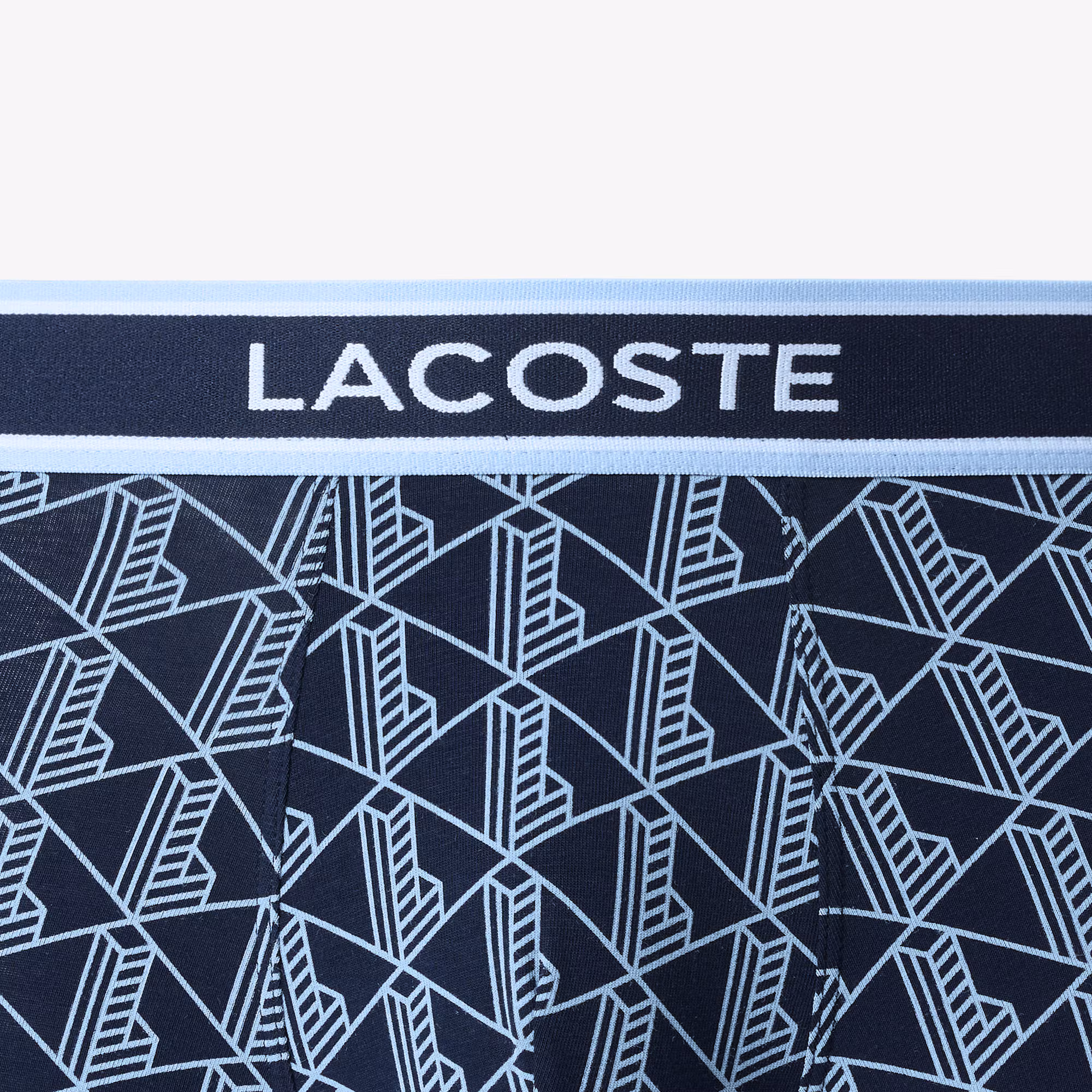 Men's 3-Pack Monogram Print Boxer Briefs