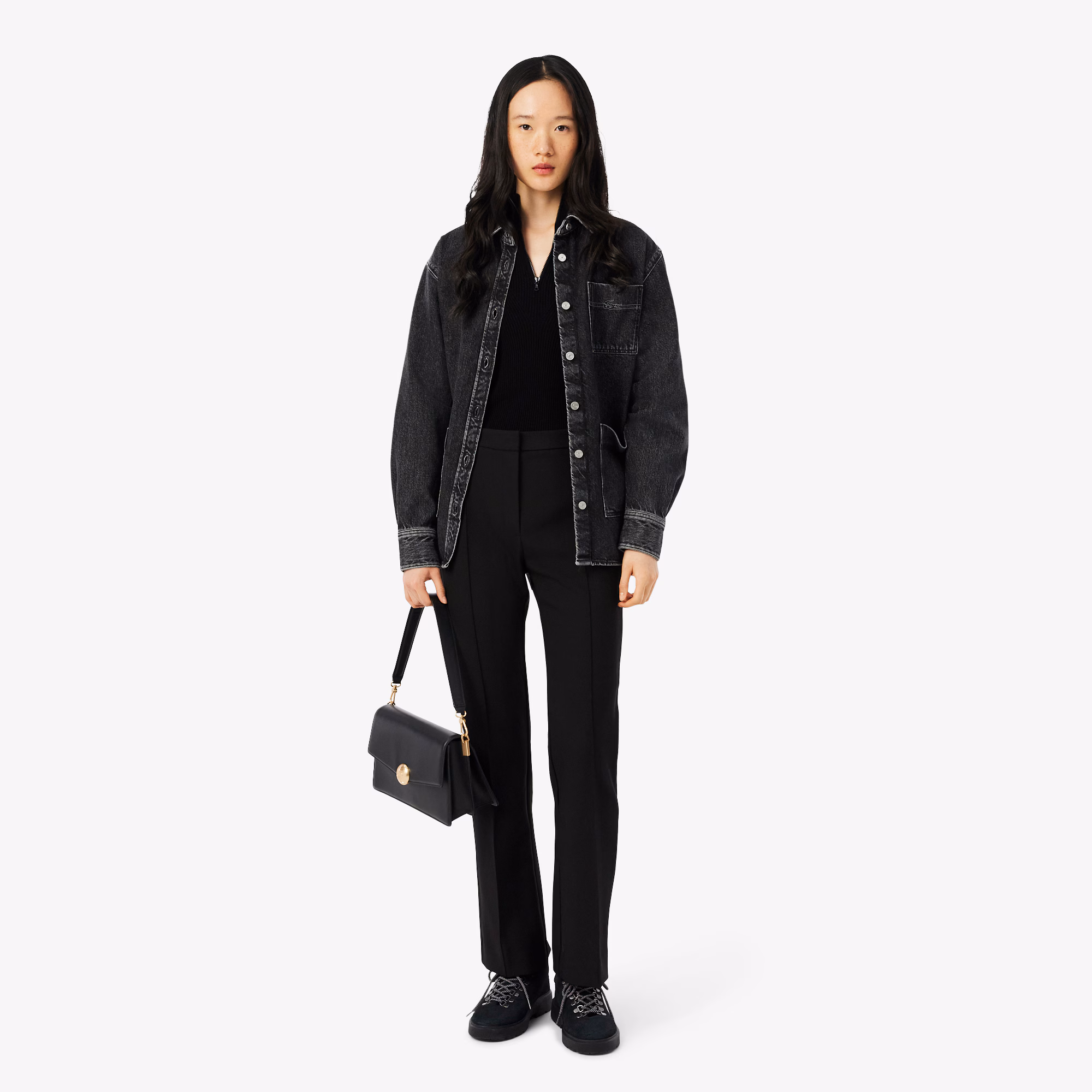 Women's High Waist Flared Pants