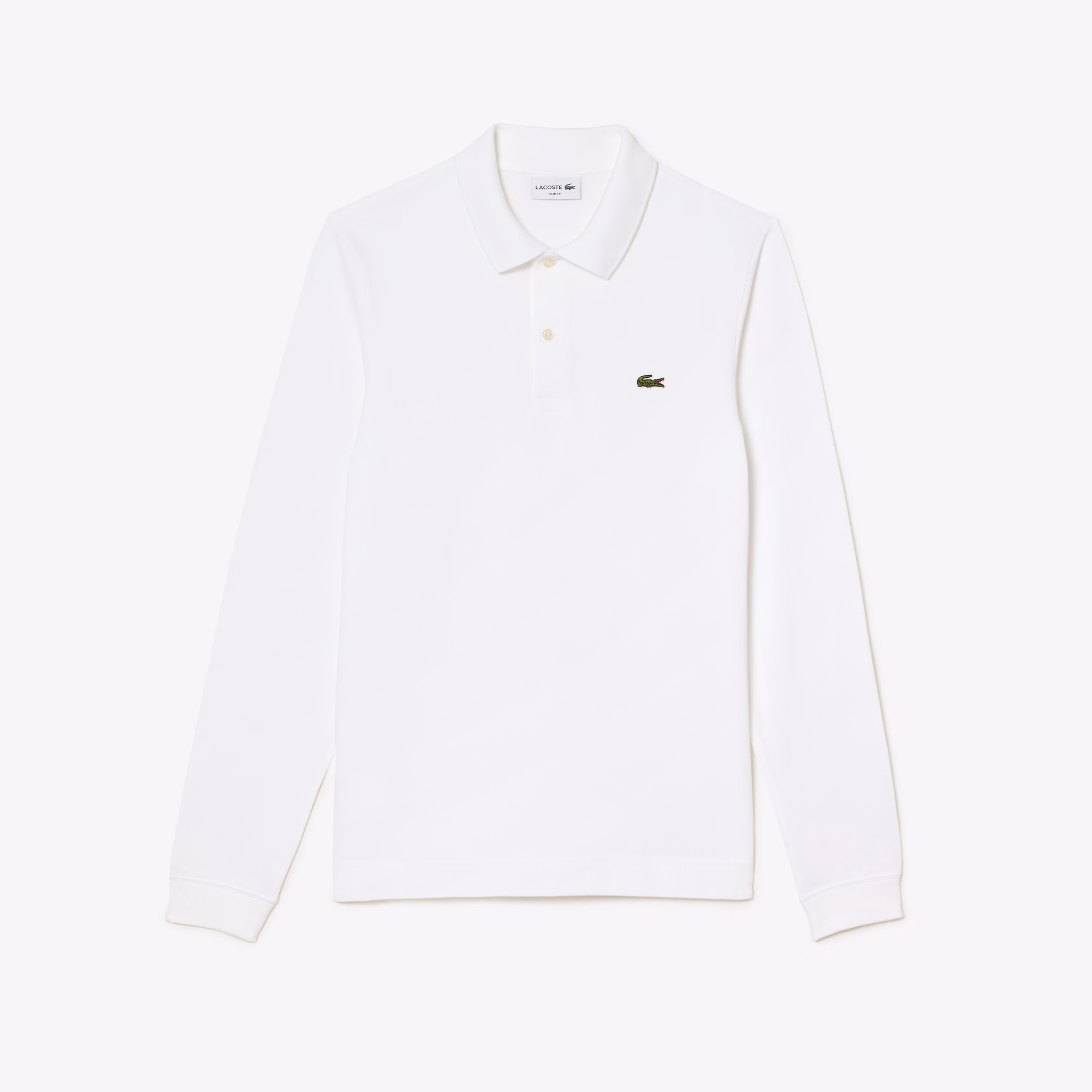 Men's Slim Fit L.12.12 Long Sleeve Polo