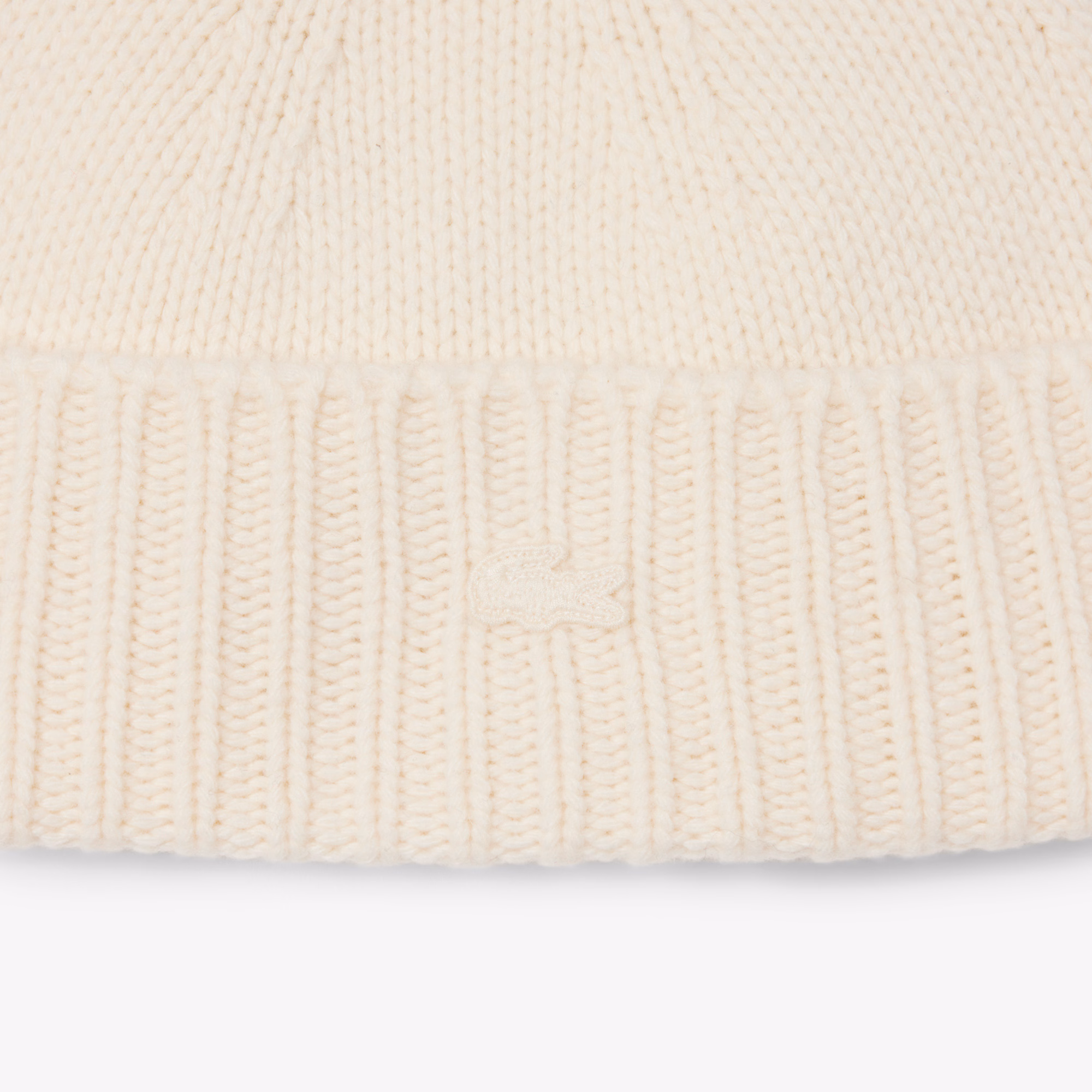 Women's 3D Rib Knit Wool Beanie