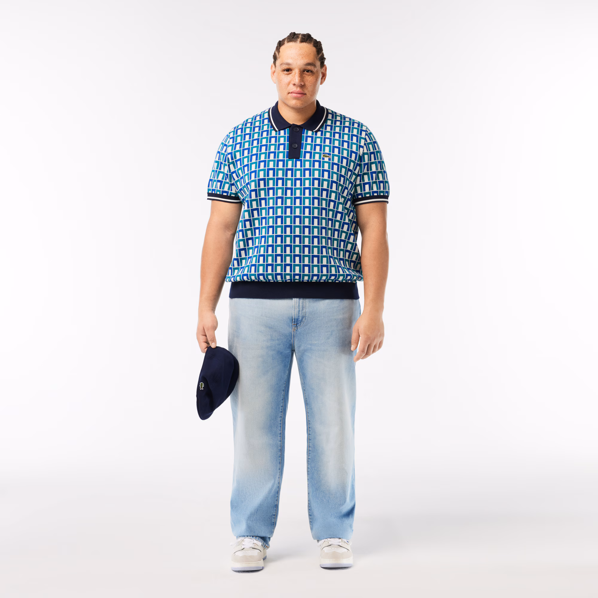 Men's 5-Pocket Straight Cut Indigo Jeans