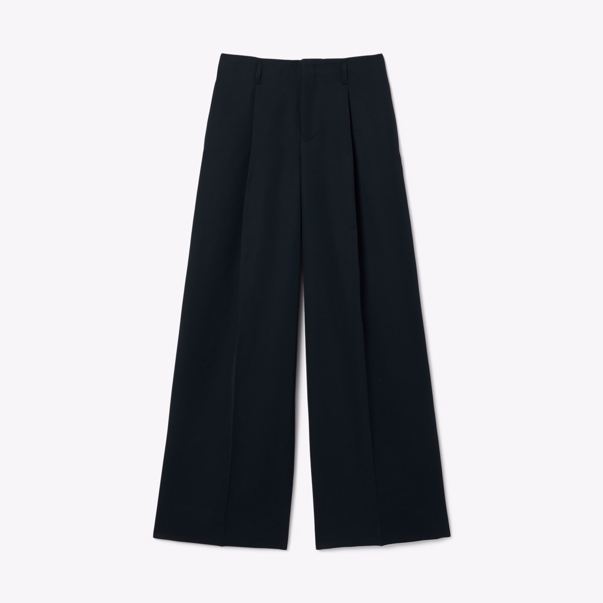 Runway Wide Fit Tailored Wool Pants
