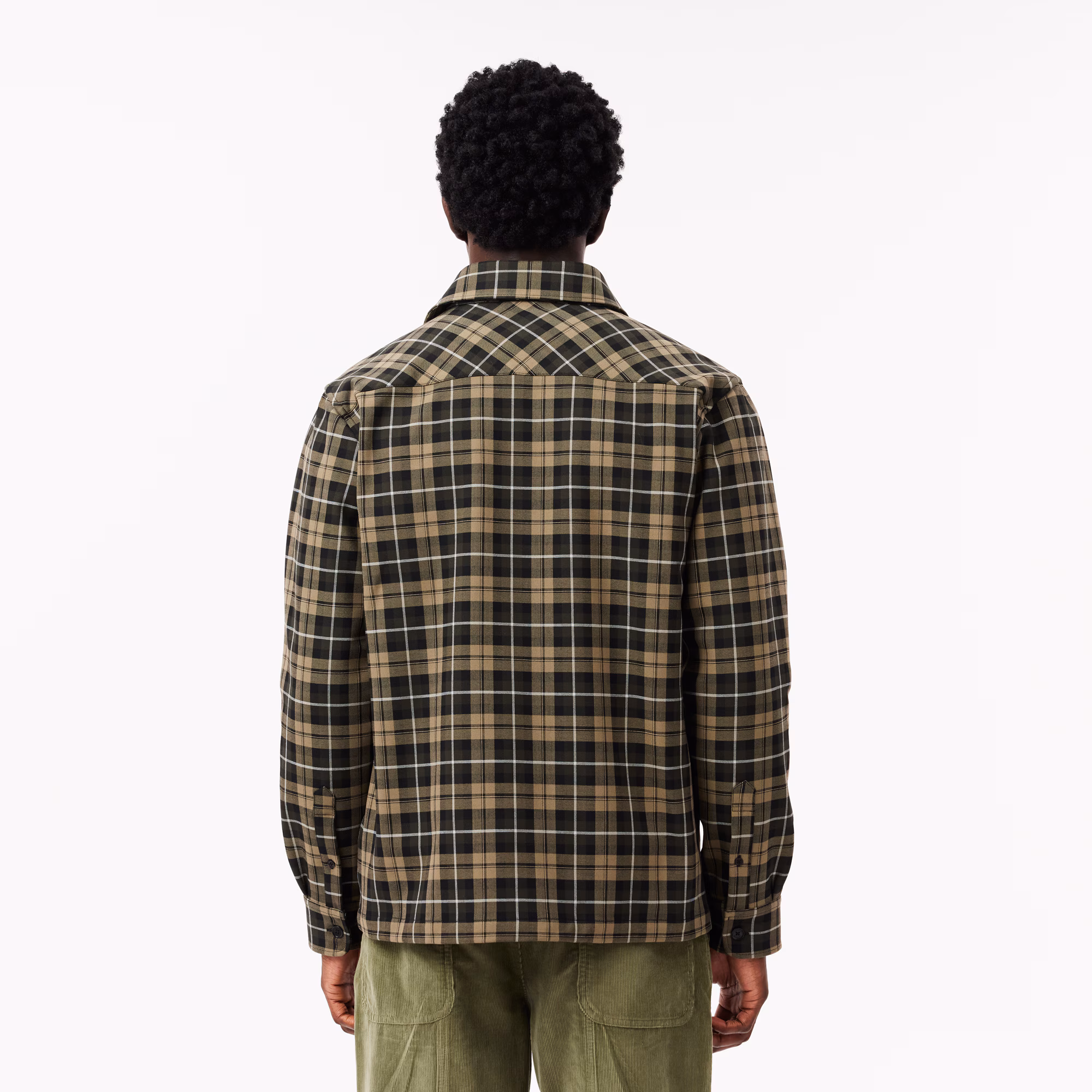 Men's Oversized Checkered Overshirt