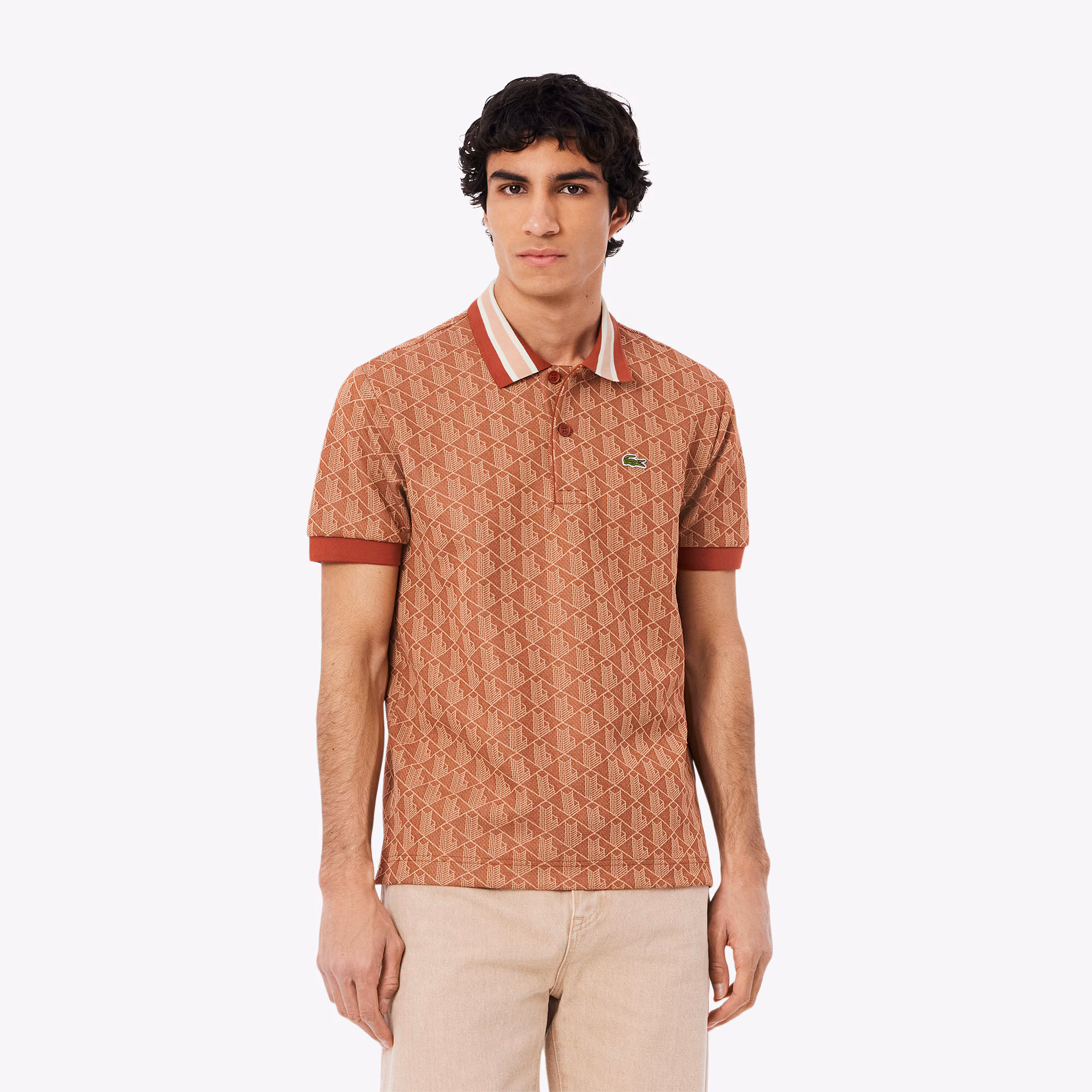 Men's Classic Fit Monogram Polo