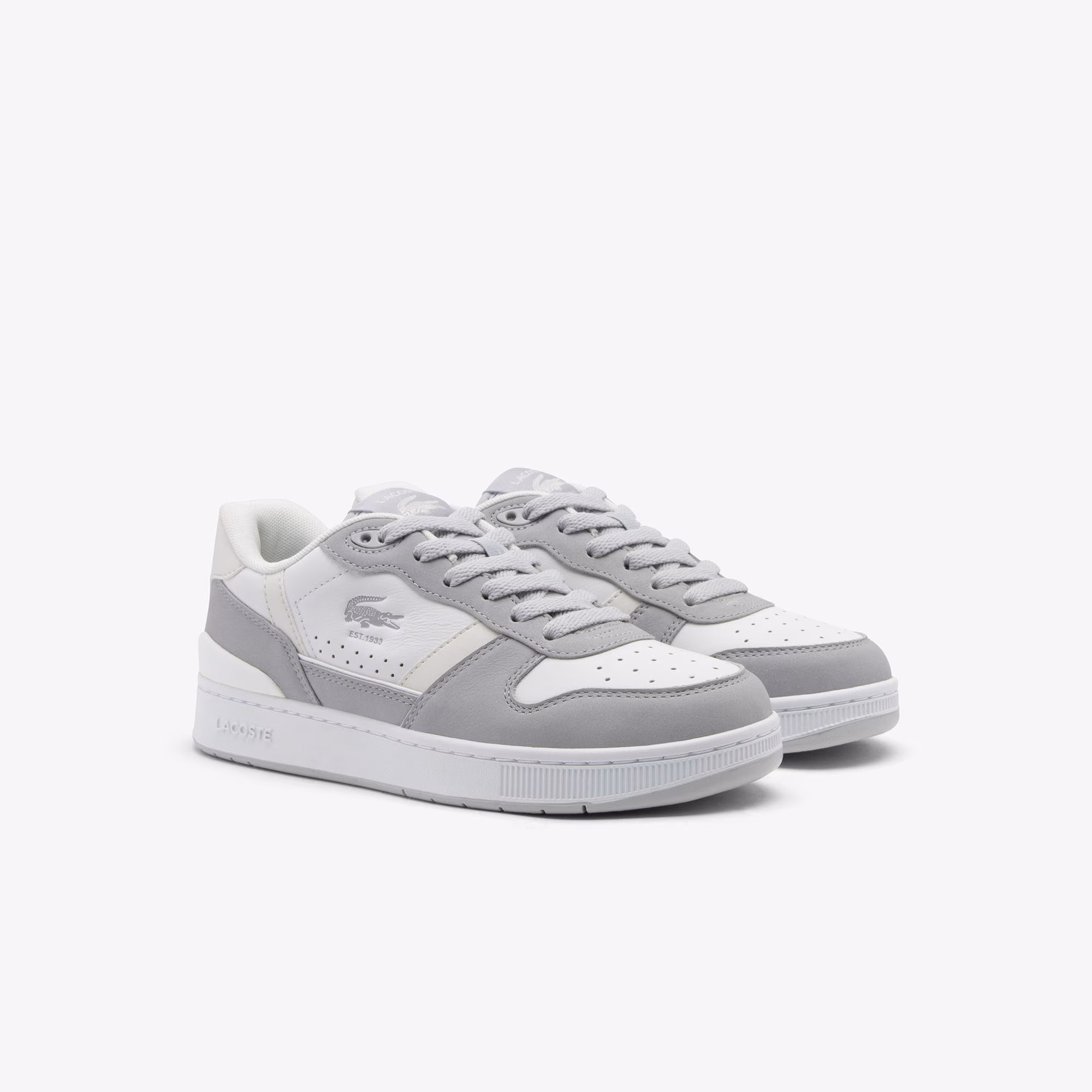 Women's T-Clip Set Leather Sneakers