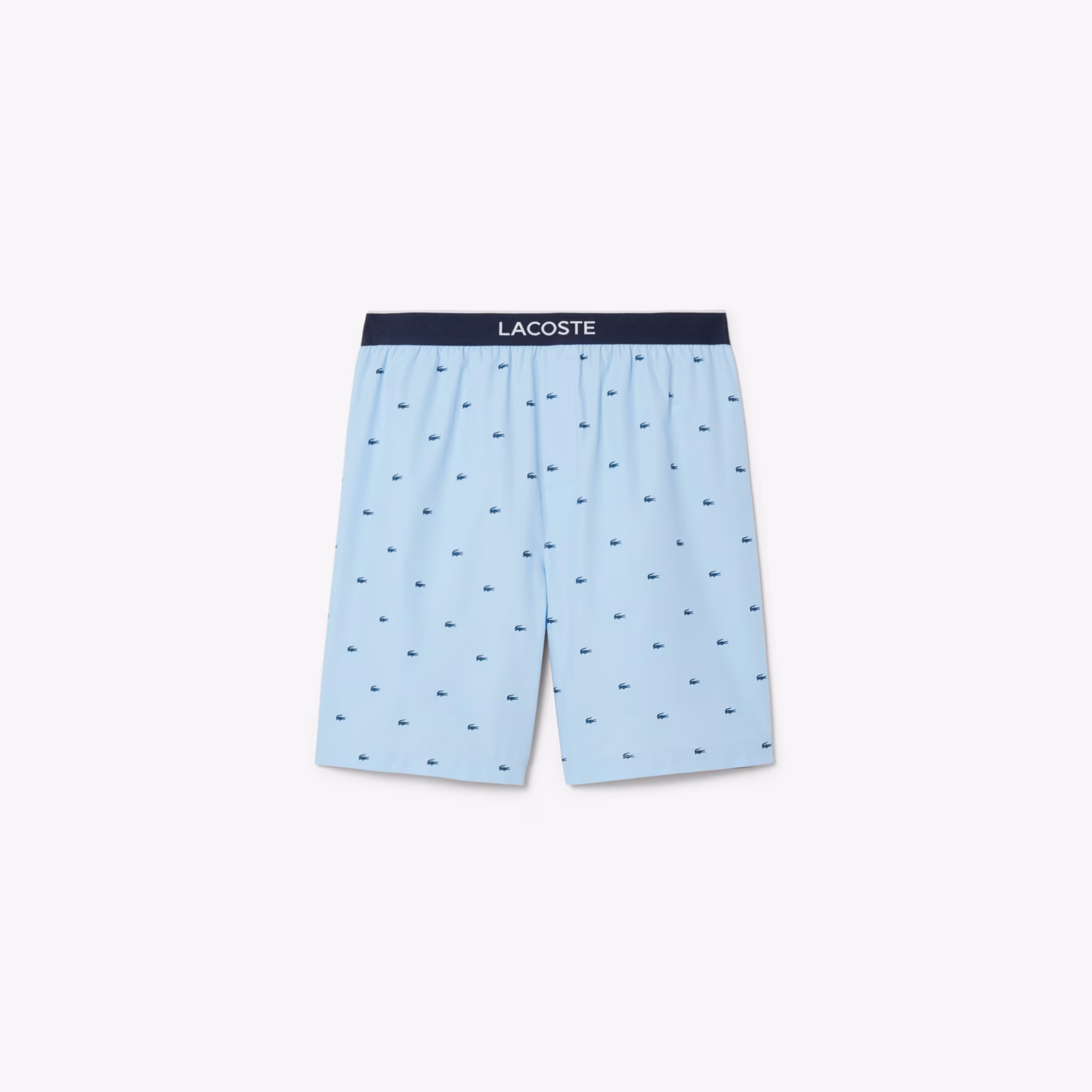 Men's Printed Poplin Pajama Shorts
