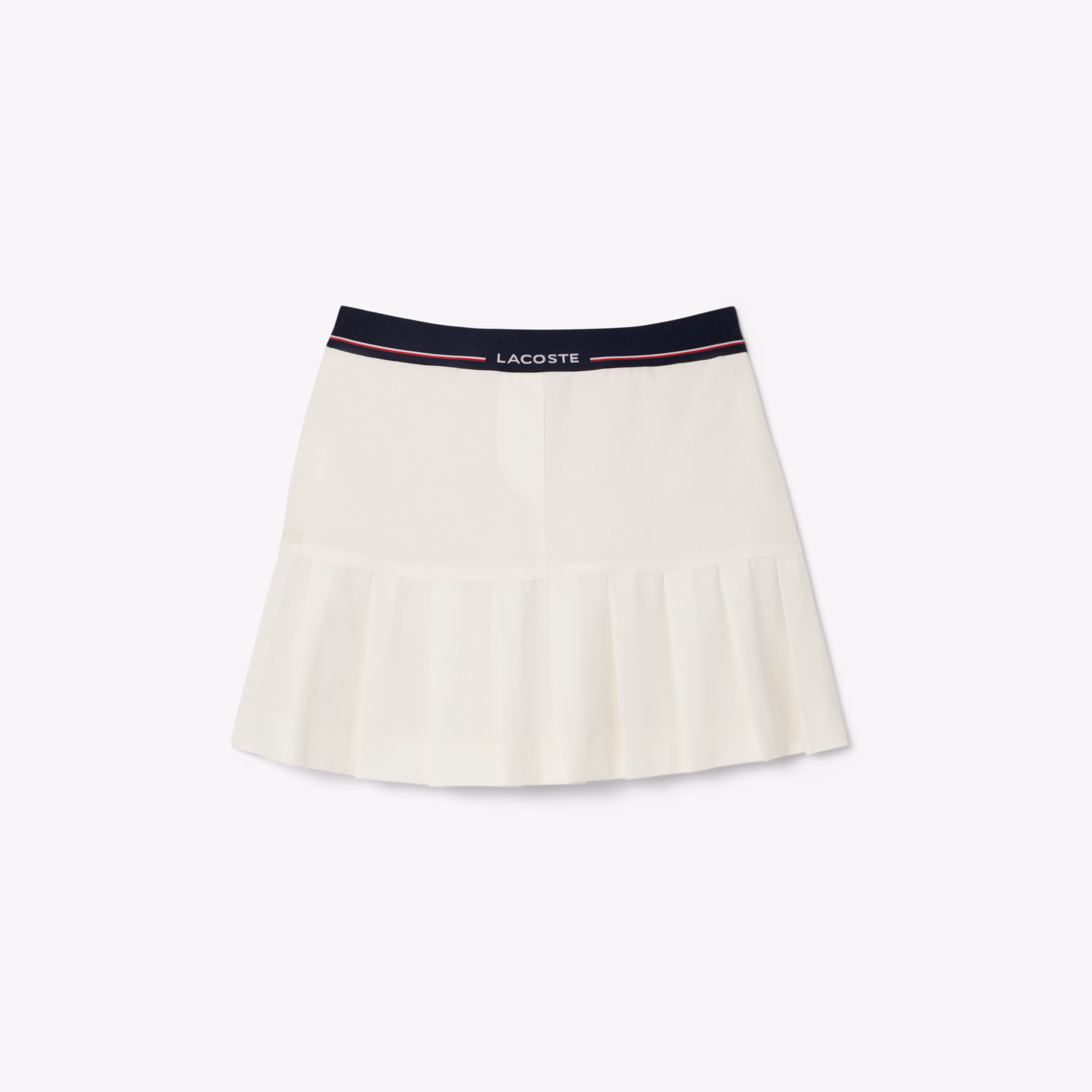 Women's Short Pleated Wool Blend Skirt
