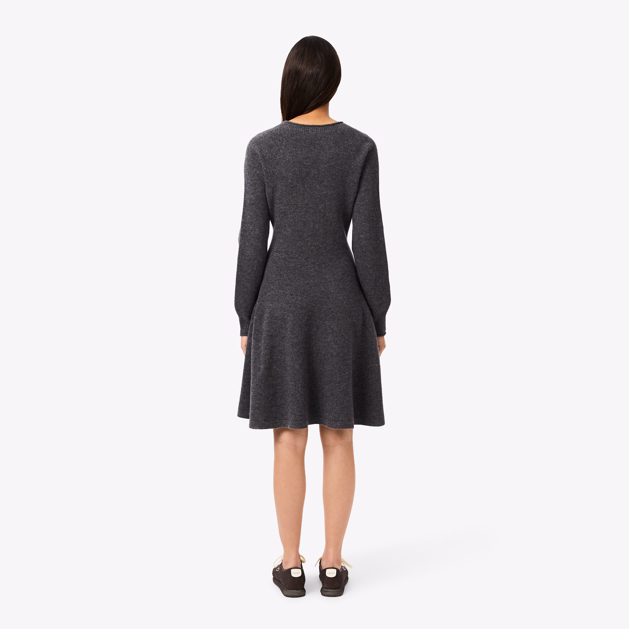 Women's Short Seamless Wool Dress