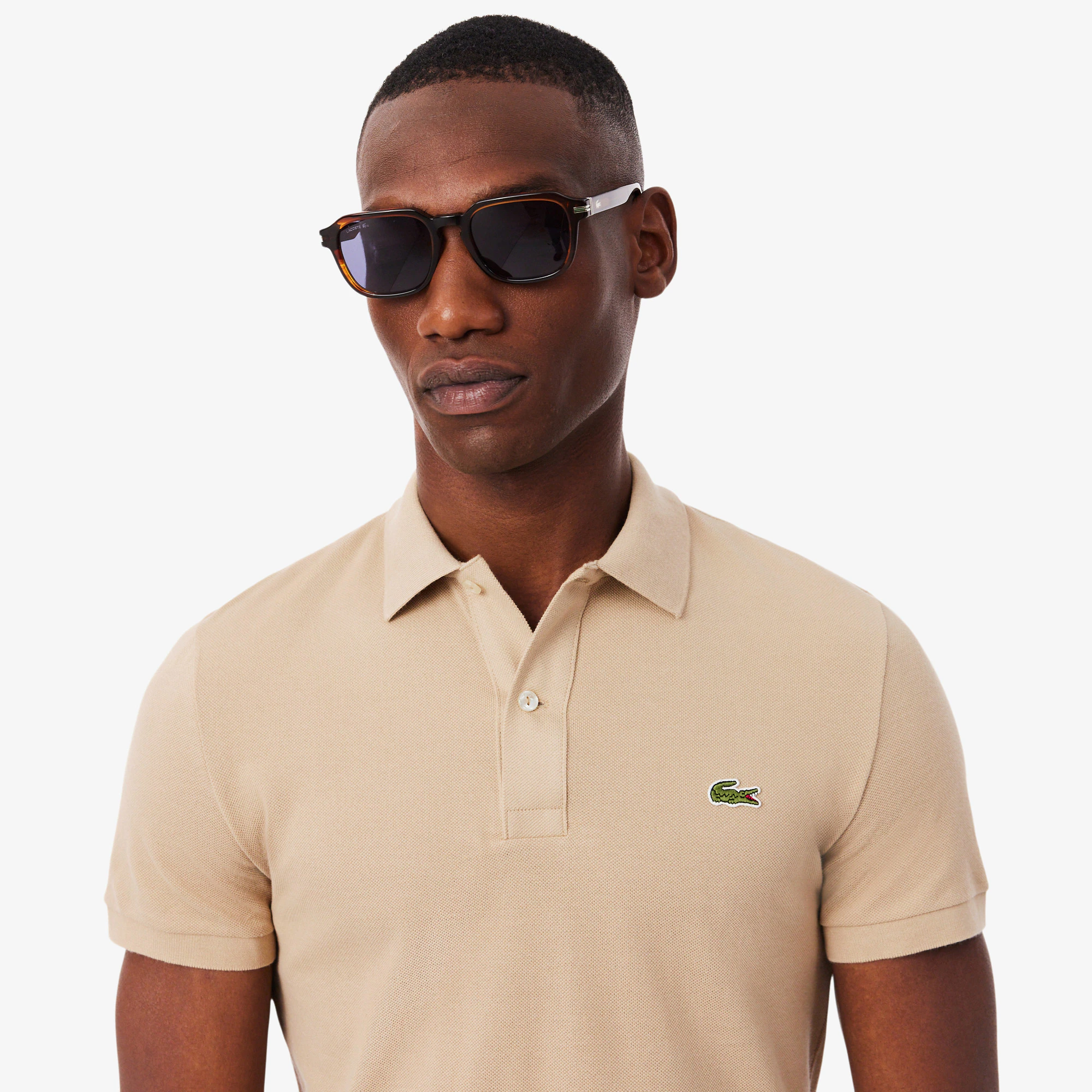 Men's Slim Fit L.12.12 Piqué Polo