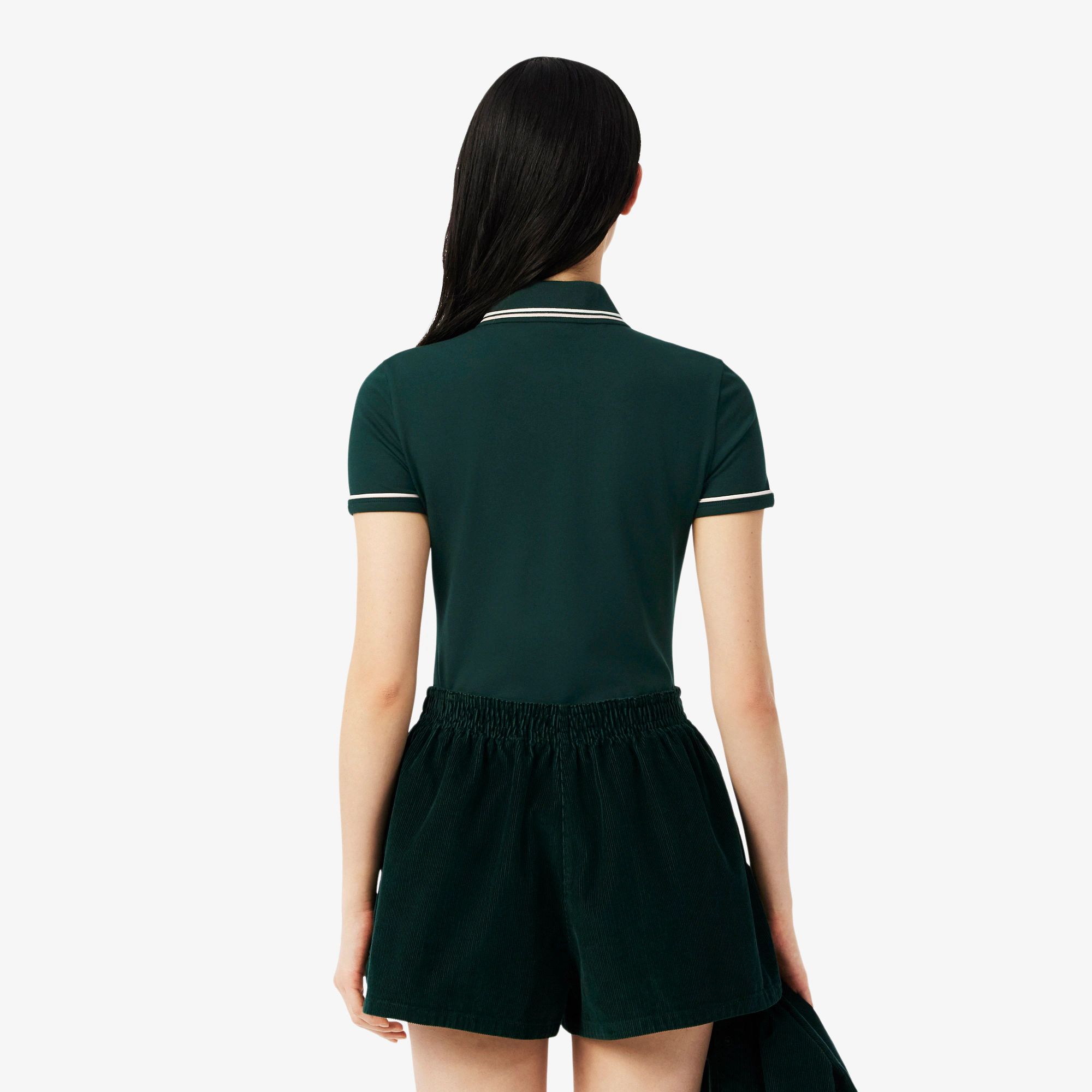 Women's L.12.D Slim Fit Trim Detail Polo